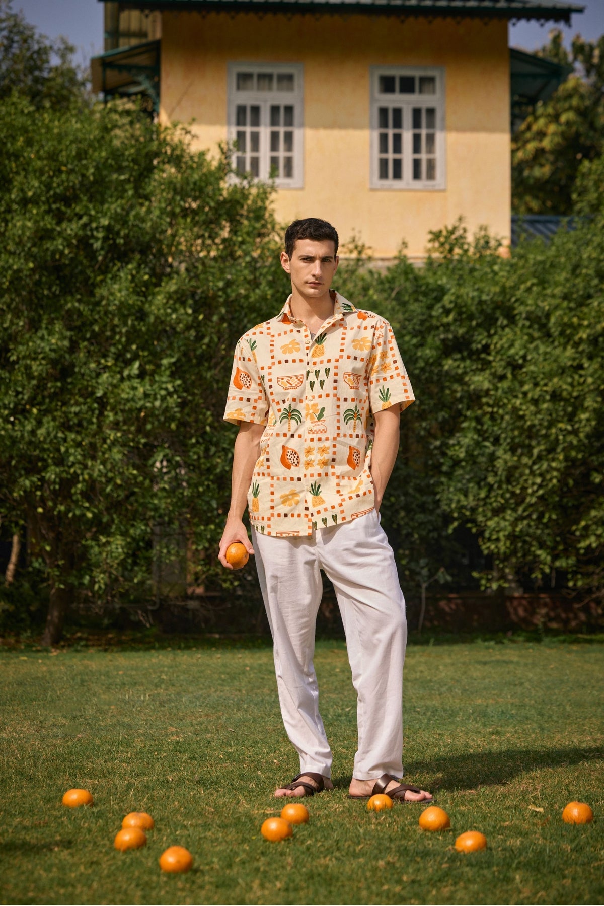 Botanical Print Shirt