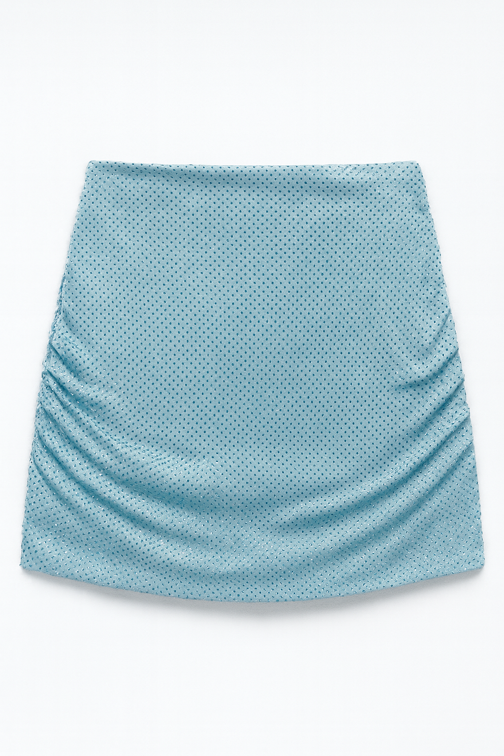 Blue Stone Mini Skirt