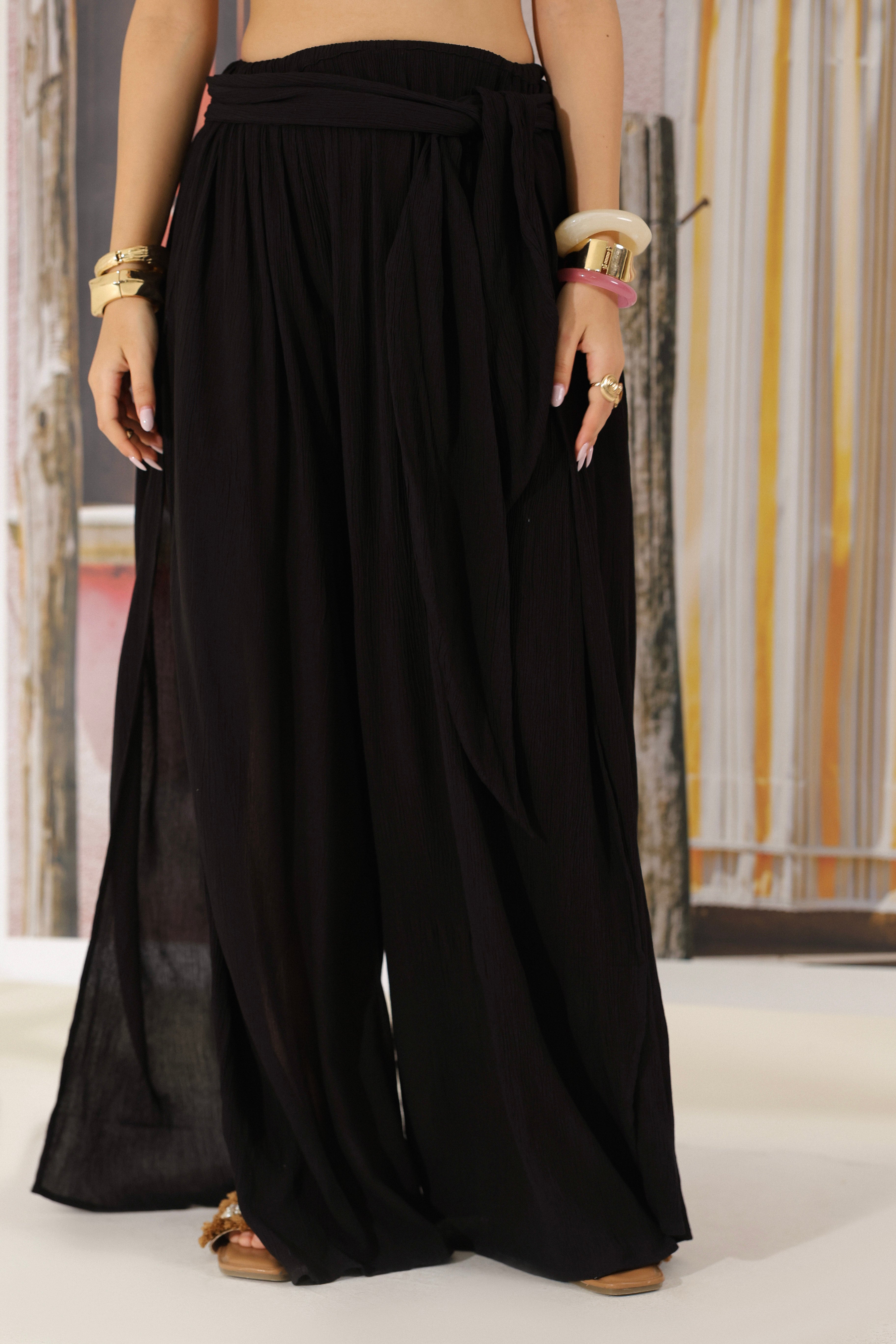 Noir Flared Pants