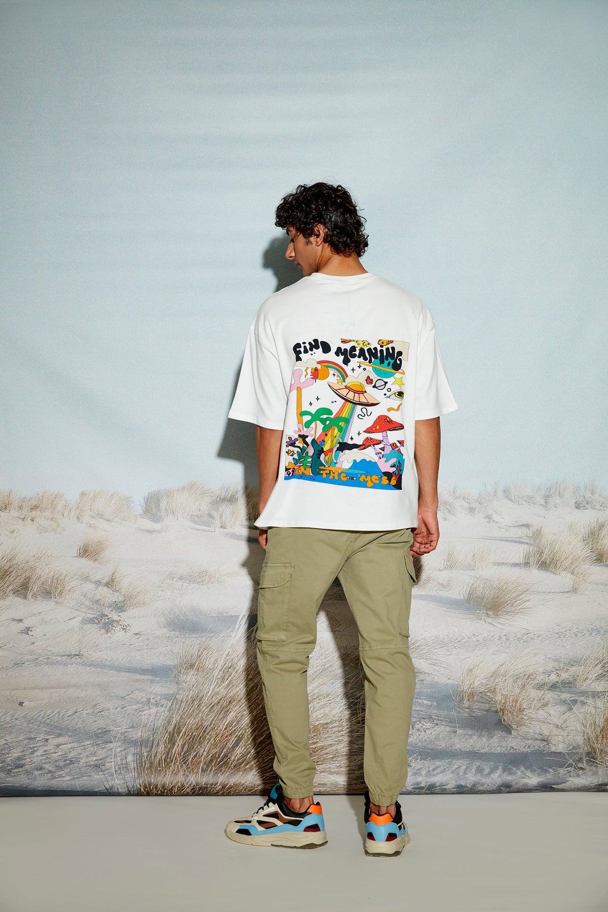 Find Meaning In The Mess Oversized T-shirt