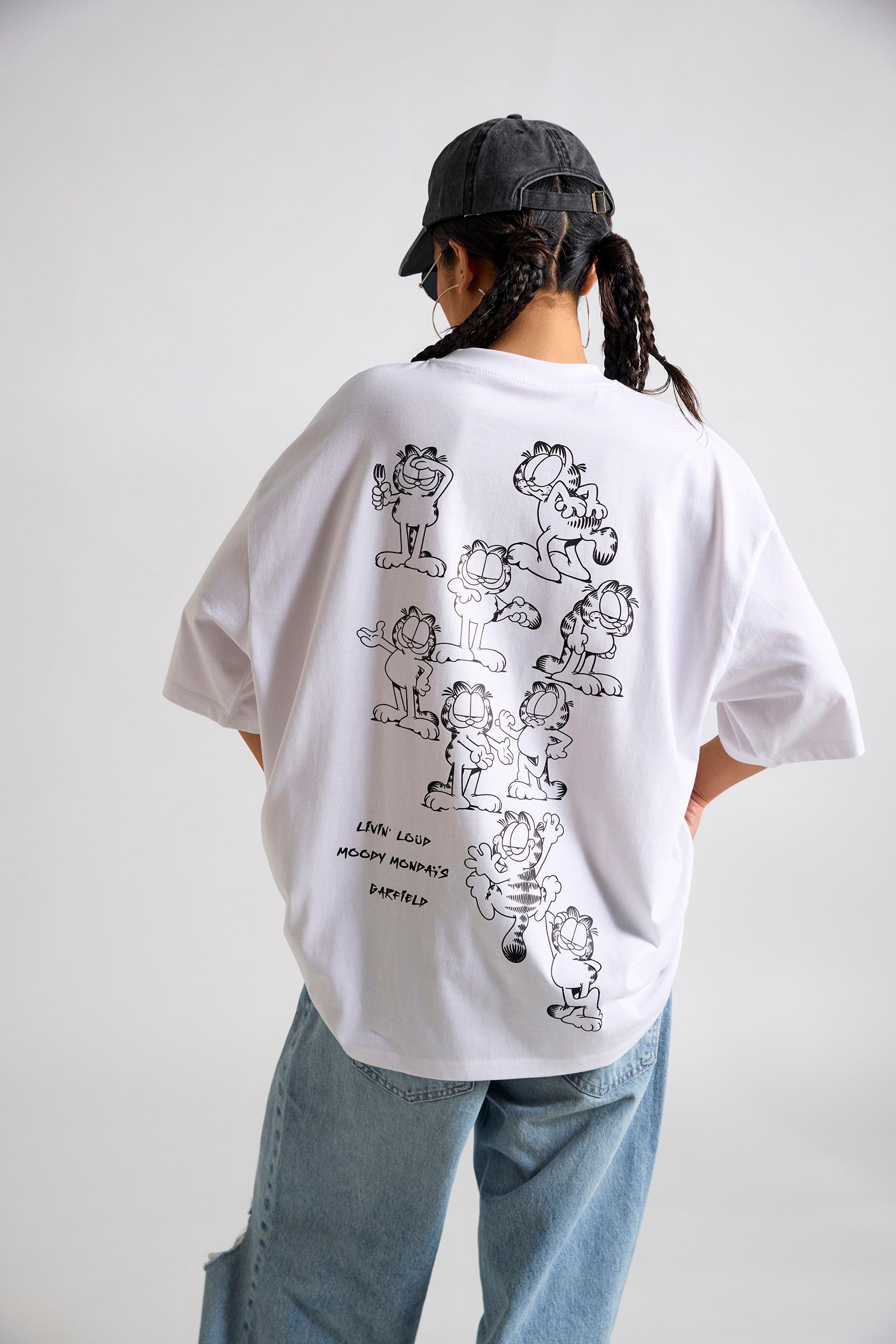 Garfield:Moody Mondays Oversized T-shirt
