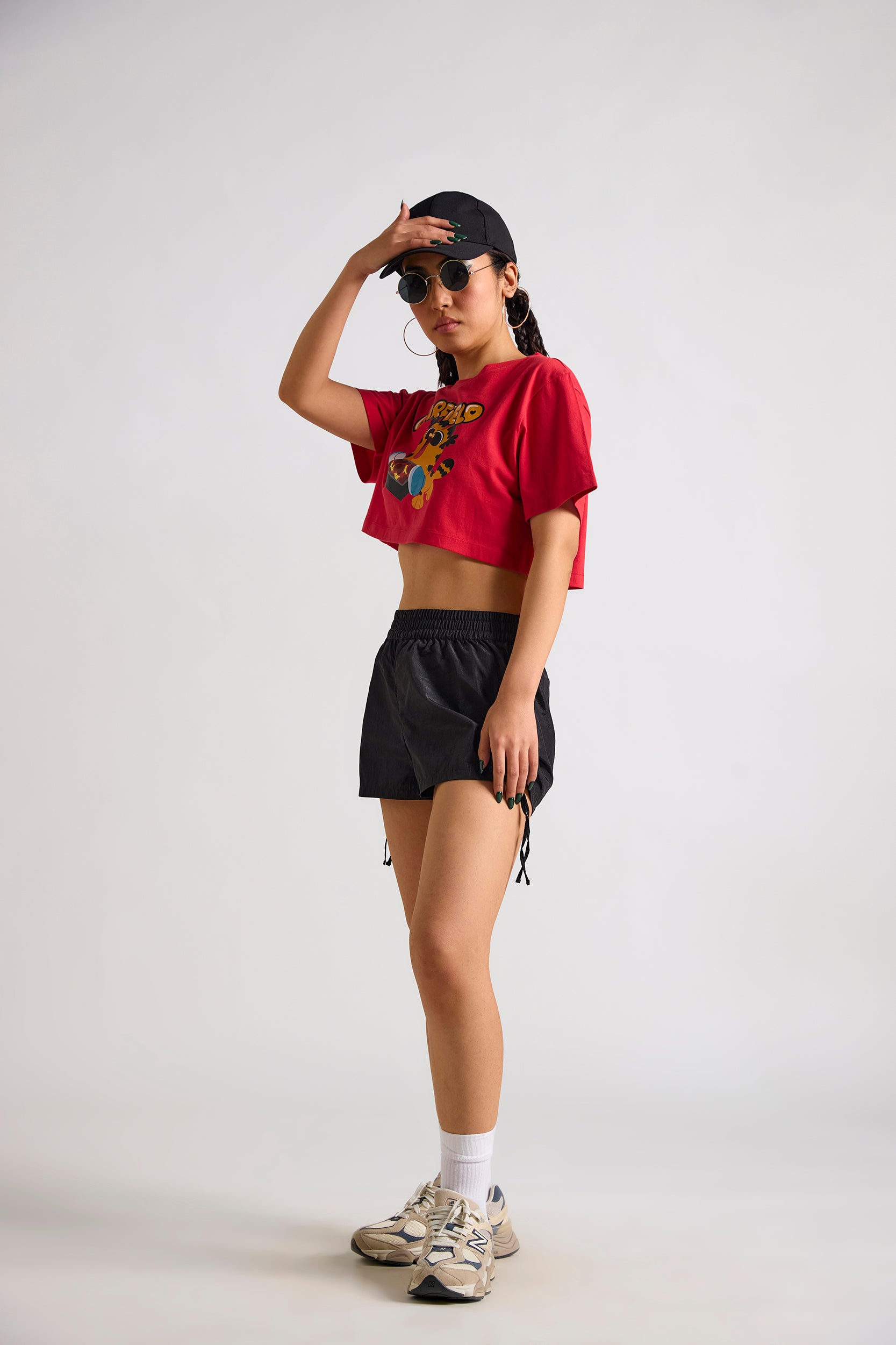Garfield:Hot Lasagna Crop T-Shirt