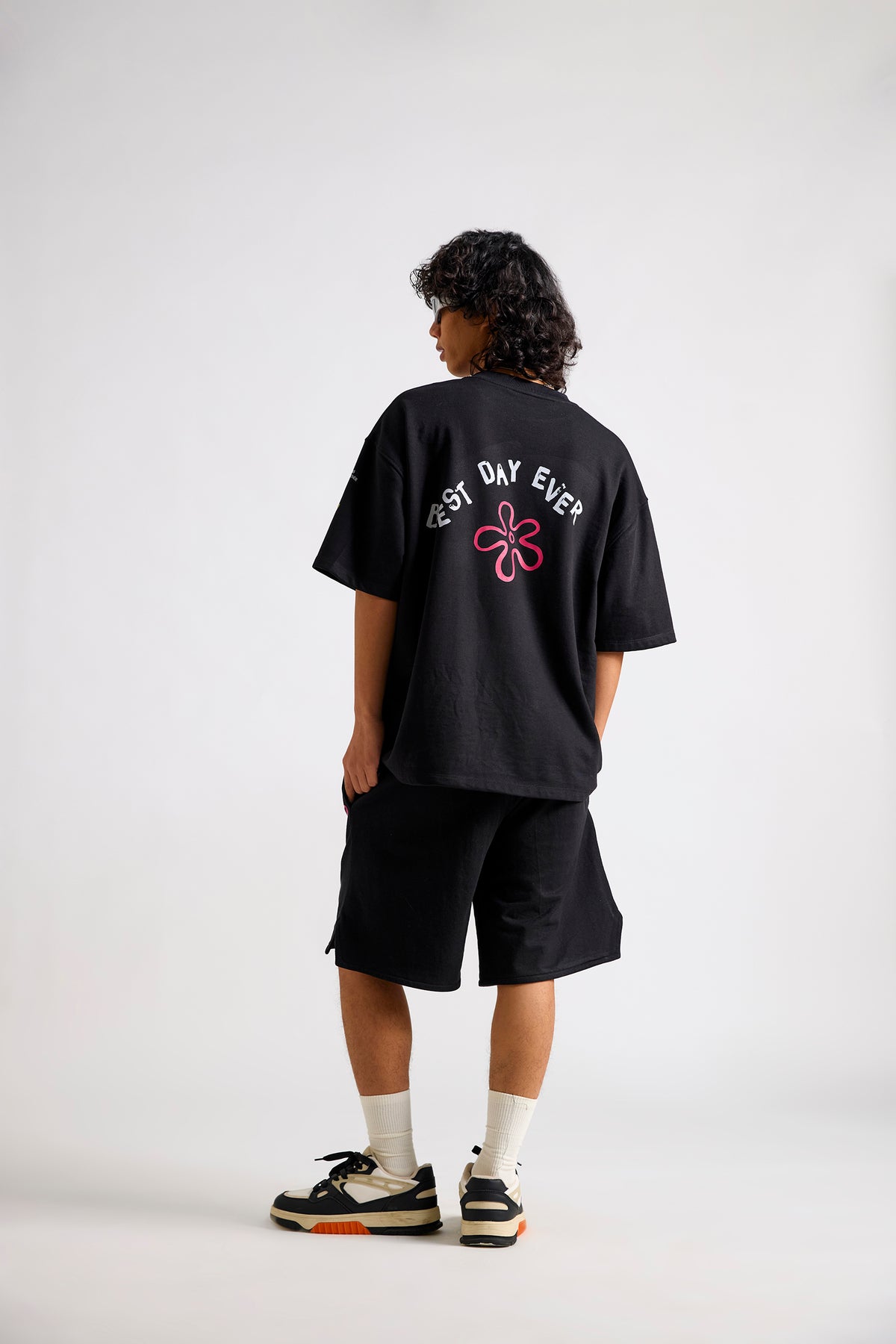 Spongebob:Best Day Ever Men's Oversized T-shirt