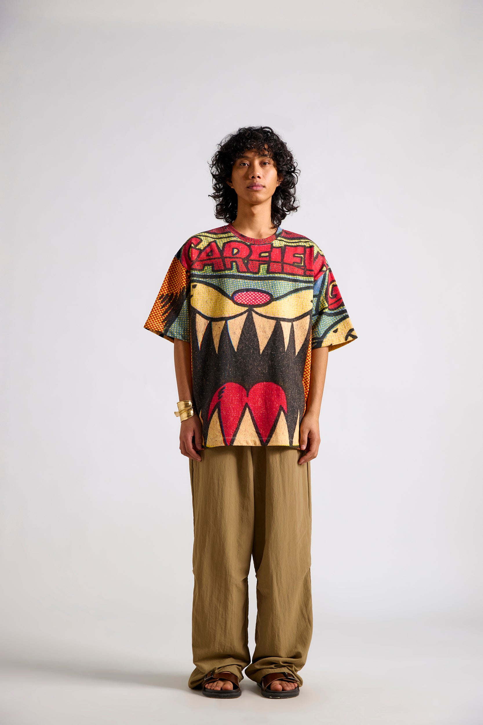 Garfield: Shout Out Loud Men's Oversized T-shirt
