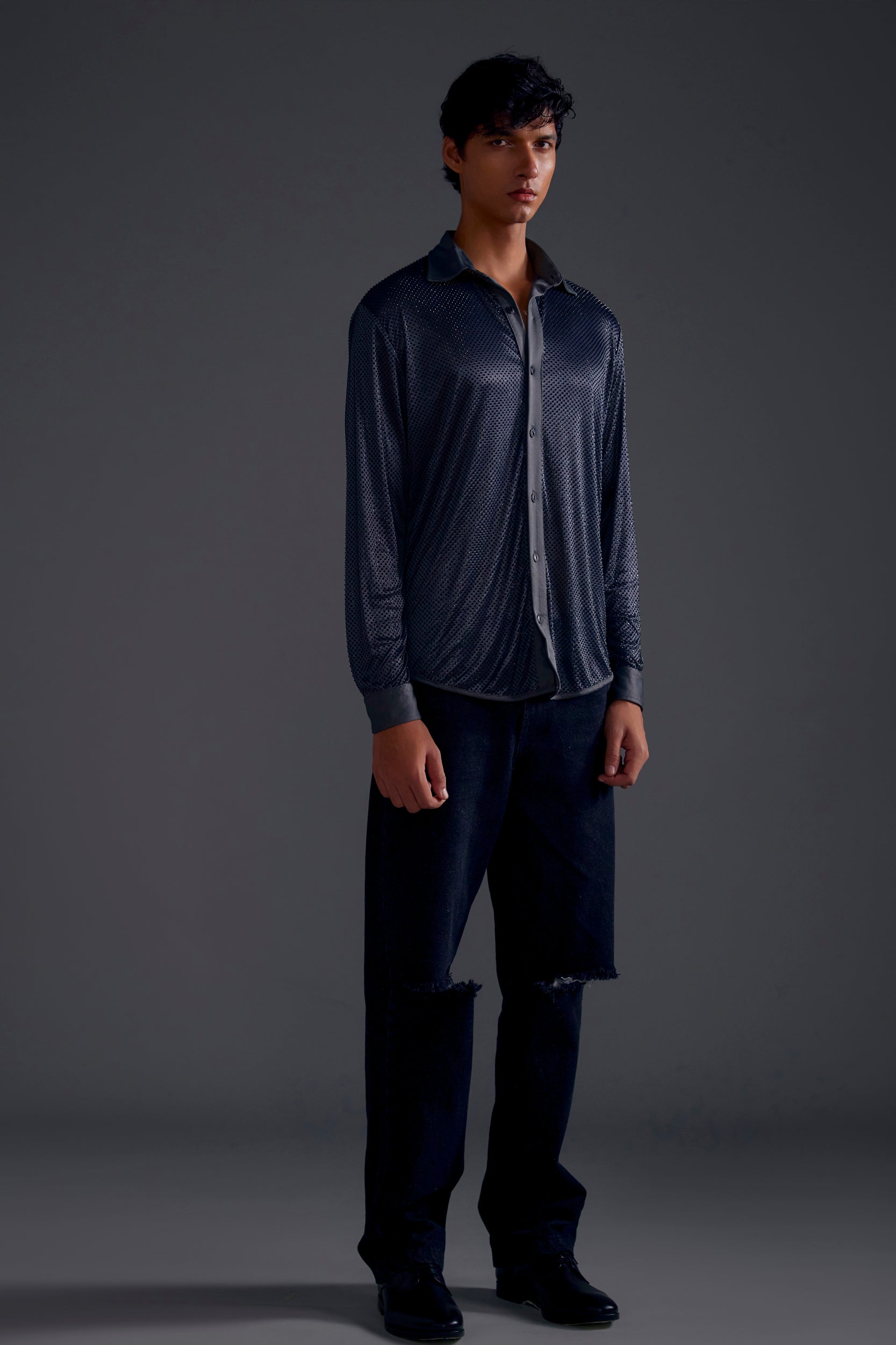 Midnight Stone Pressed Shirt