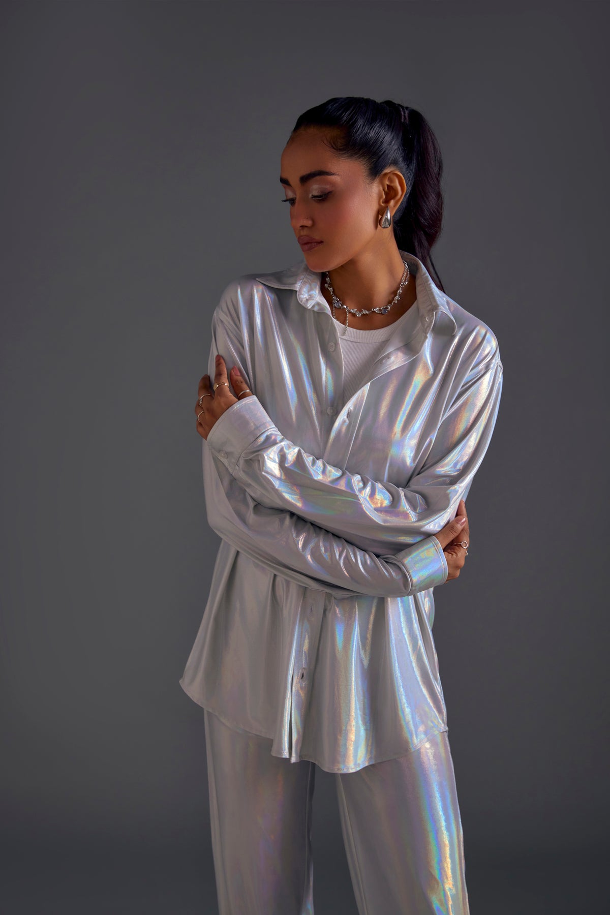 Light Silver Unisex Shirt
