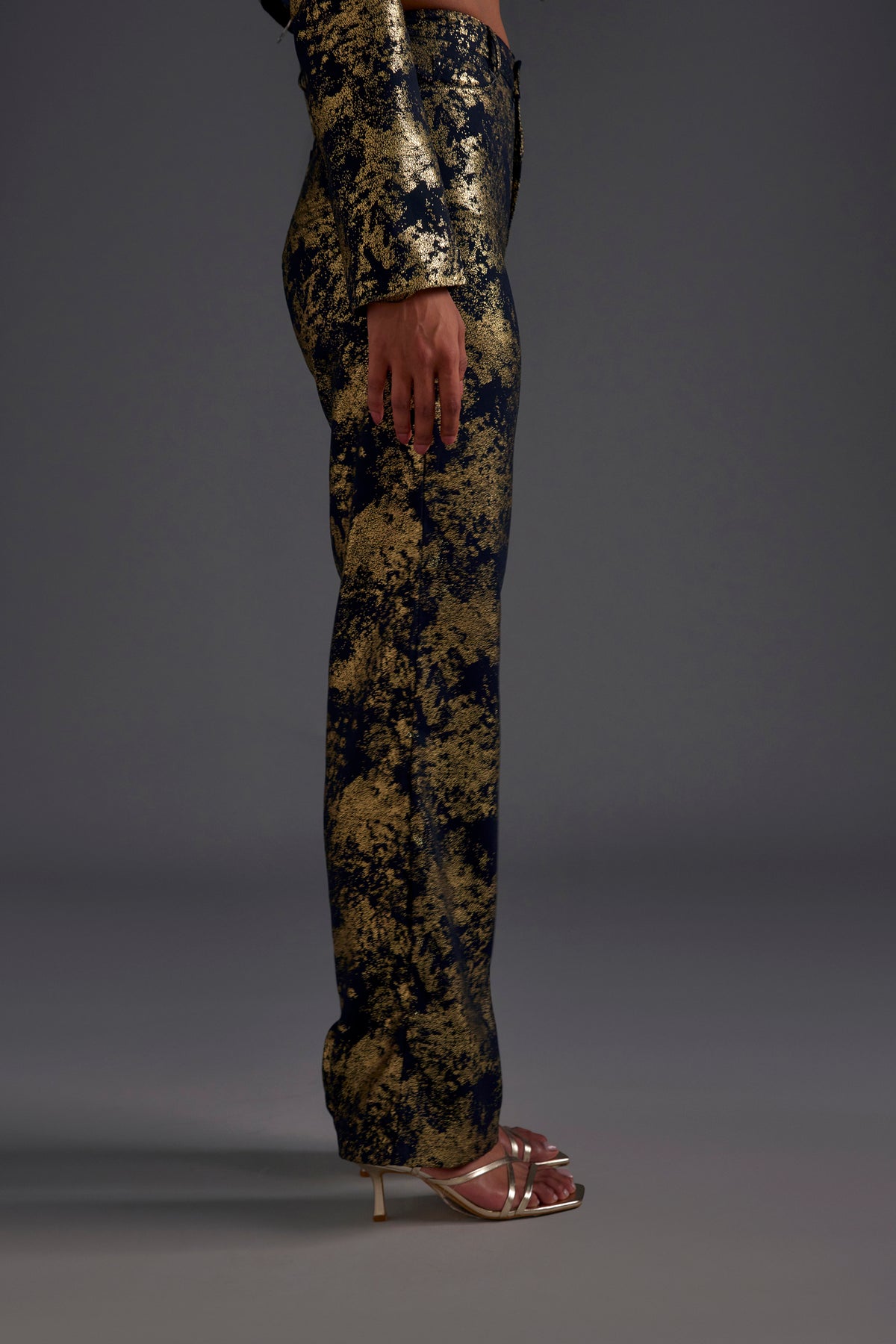 Gold Heathermoss Trousers