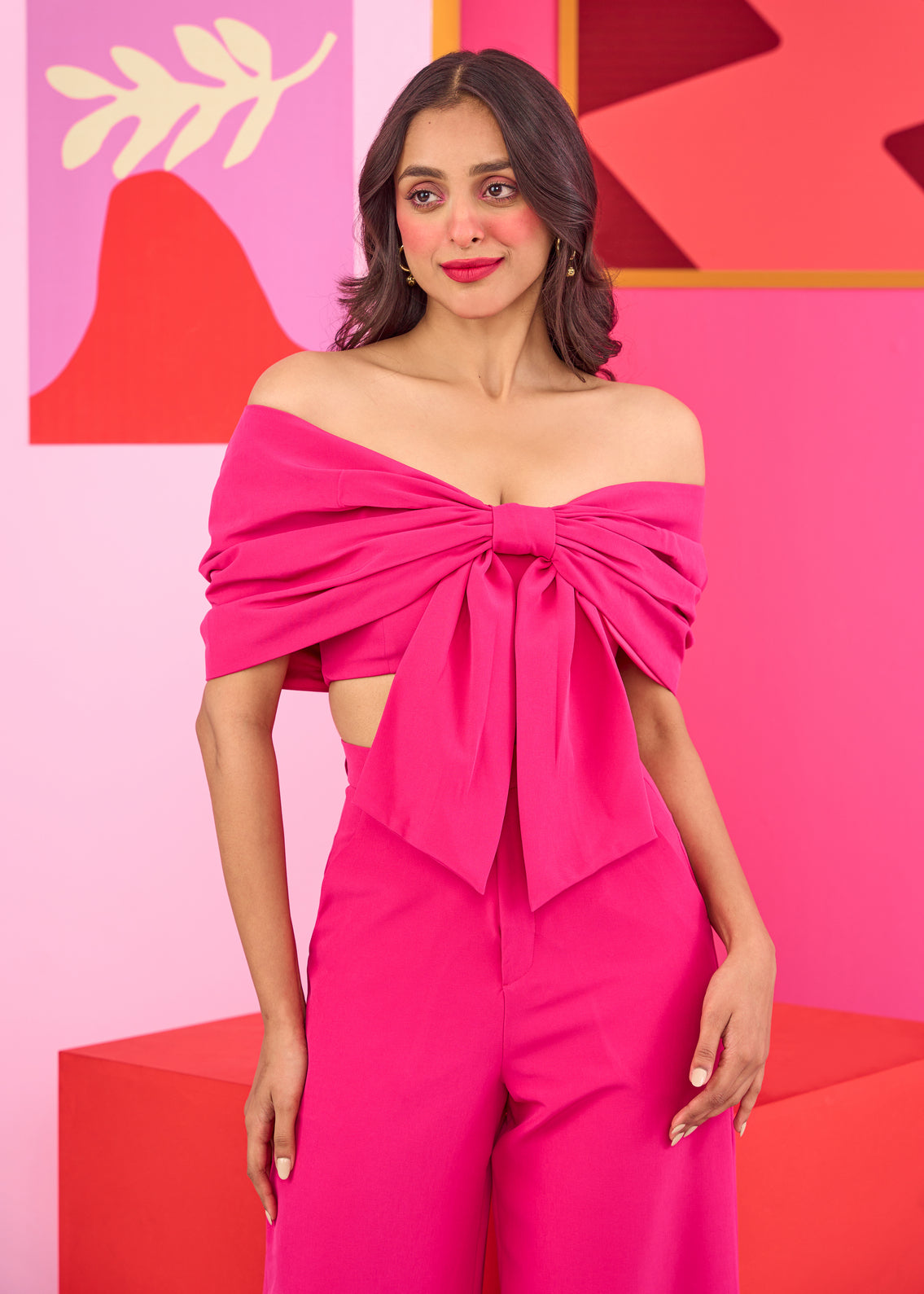 Emily in Paris: Pink Bow Top