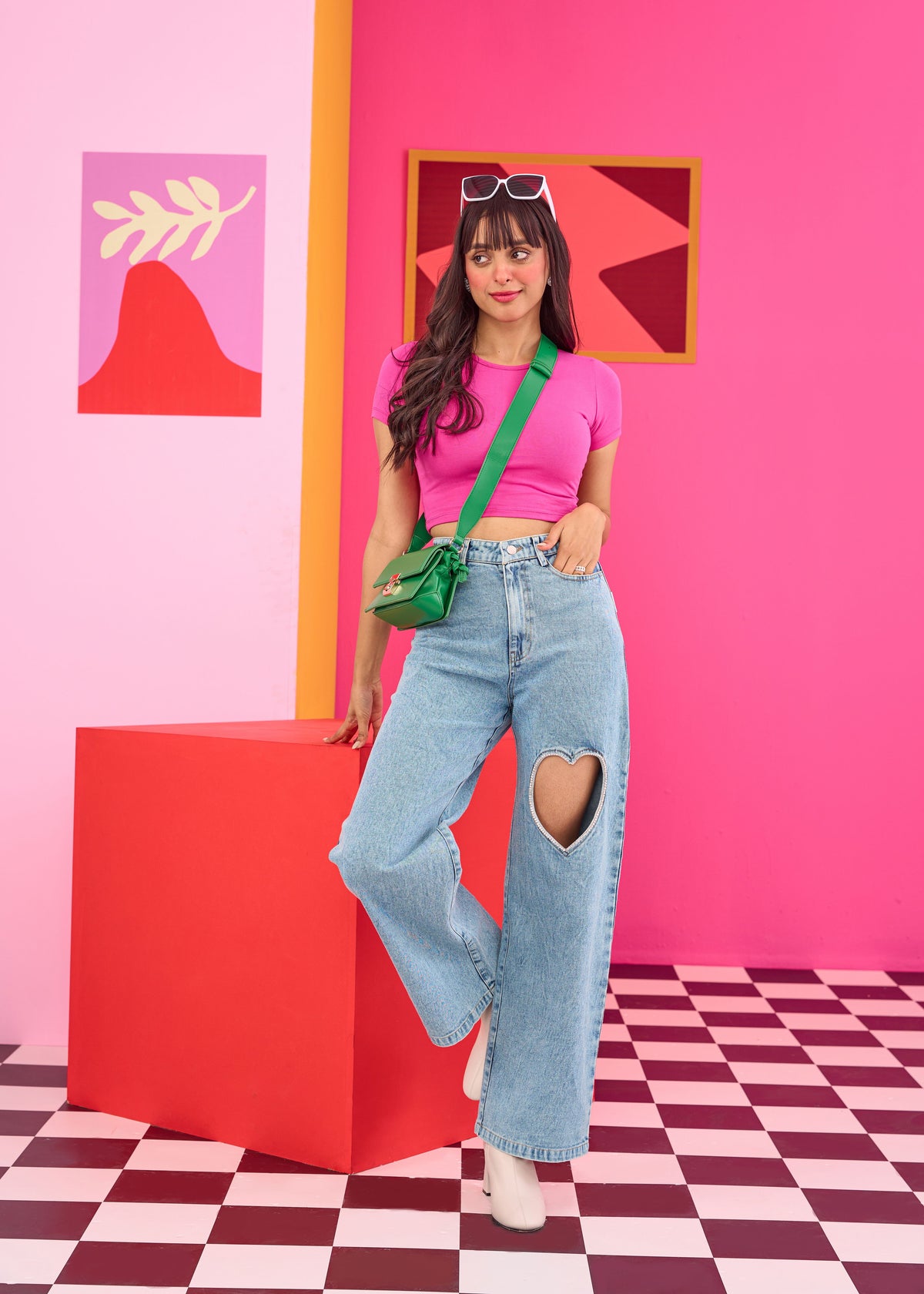 Emily in Paris: Pink Baby Tee