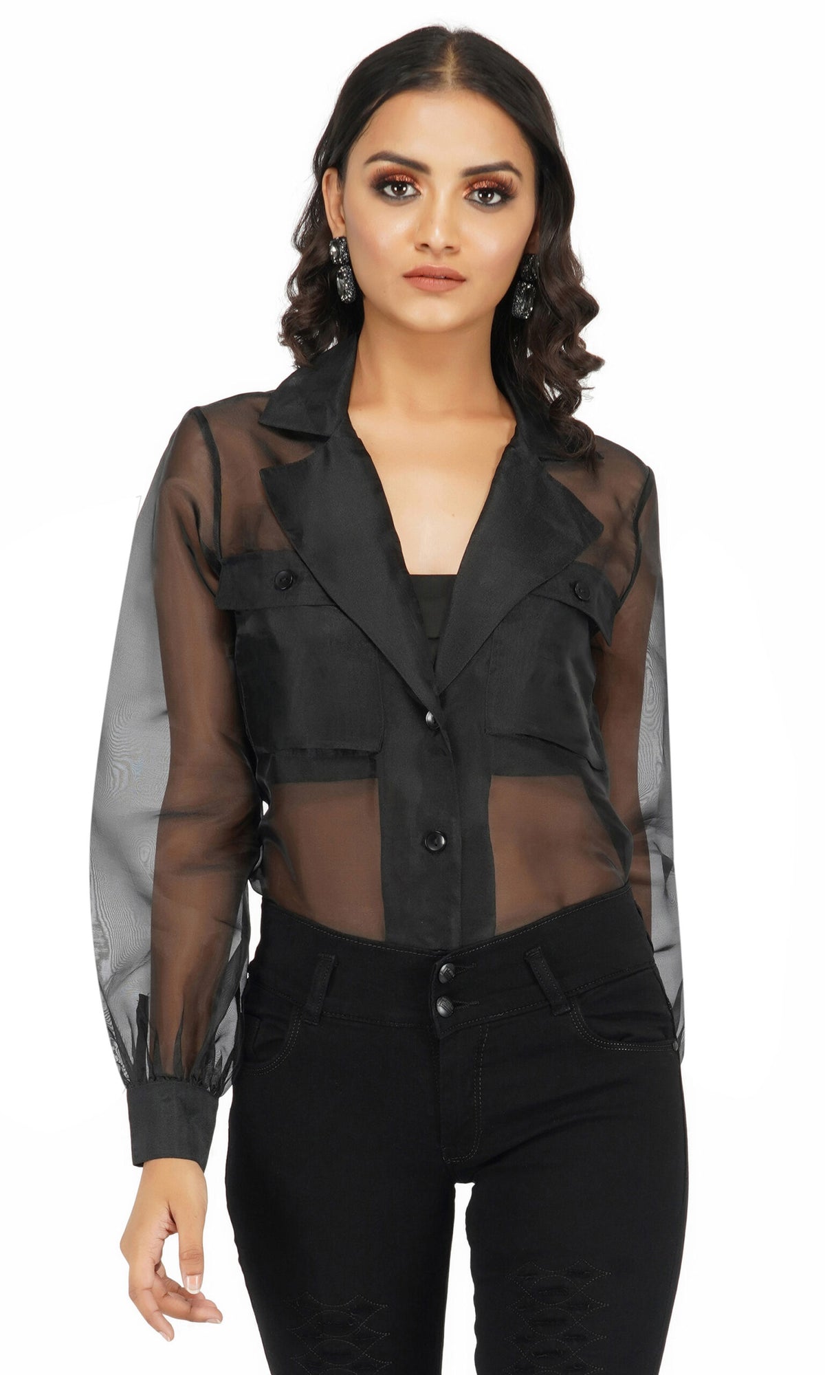 Transparent Nylon Jacket