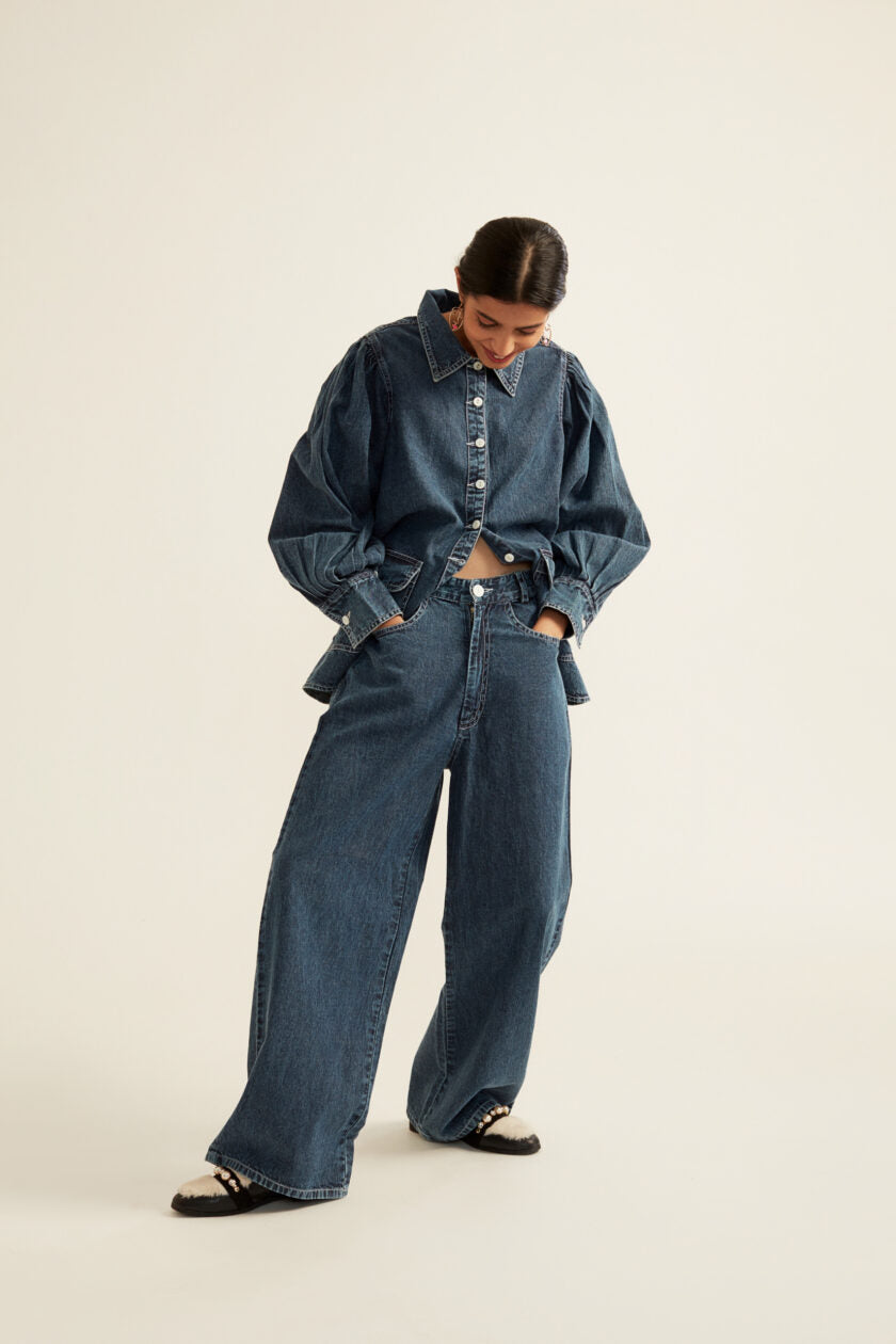 Straight Fit Denim Jeans
