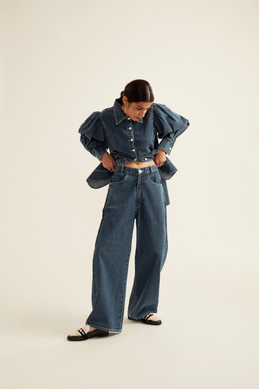 Straight Fit Denim Jeans