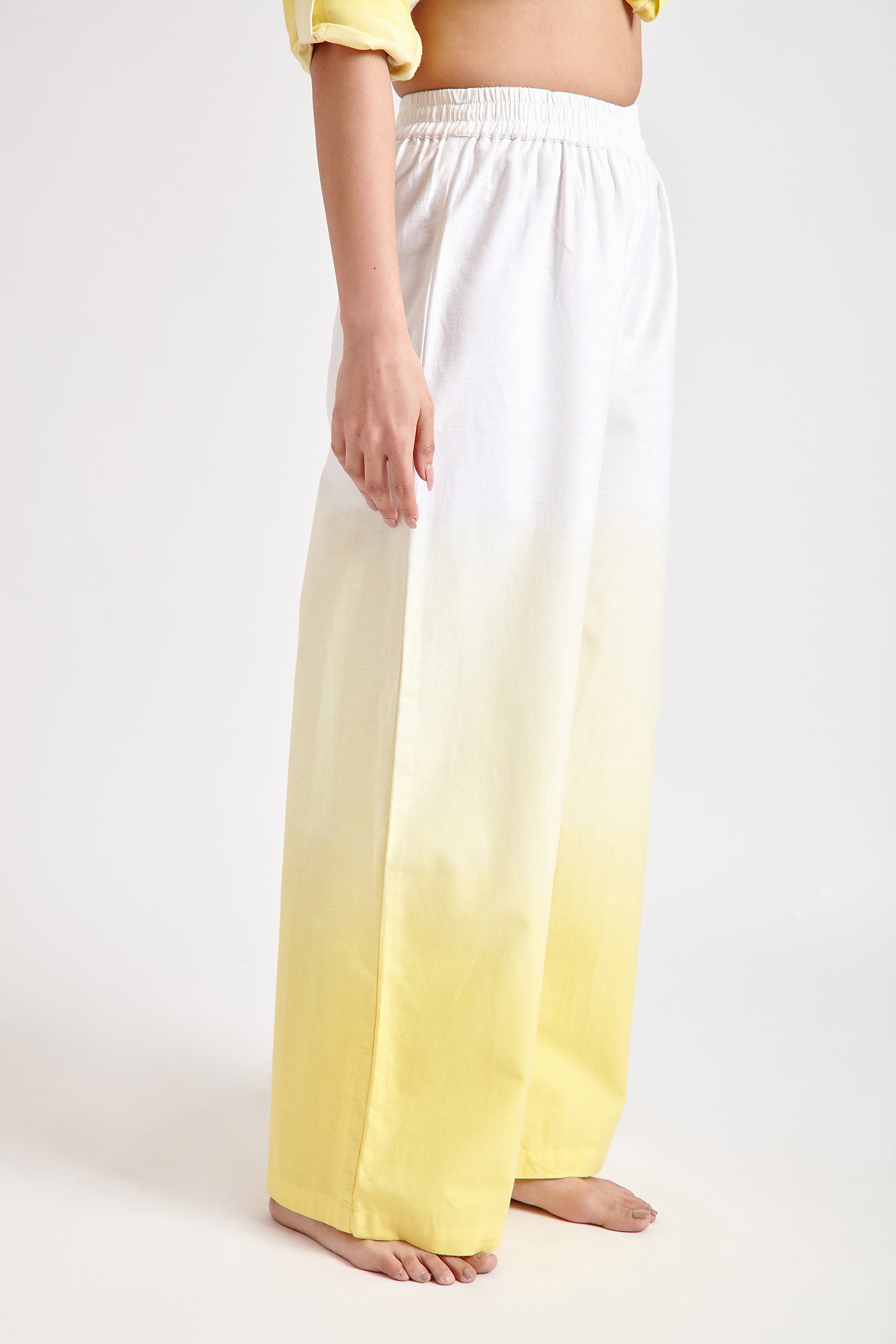Yellow Ombre Trouser