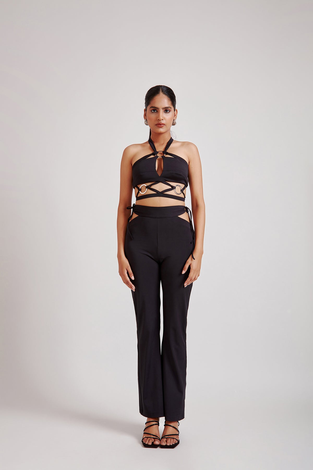 Black O-Ring Cut-Out Top