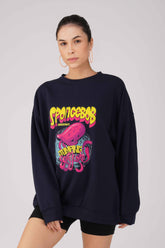 SpongeBob: Jumping Jellyfish Oversized Sweatshirt