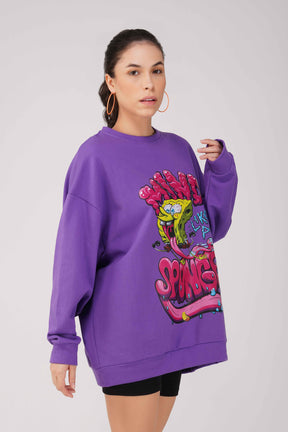 SpongeBob: Mind Like A Sponge Oversized Sweatshirt