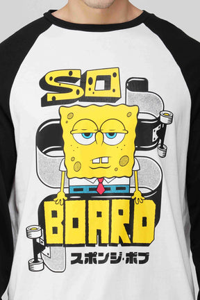 SpongeBob: So Board Printed Men's T-shirt