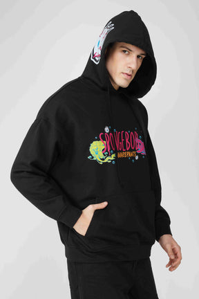 SpongeBob: I Can See You Oversized Men's Hoodie