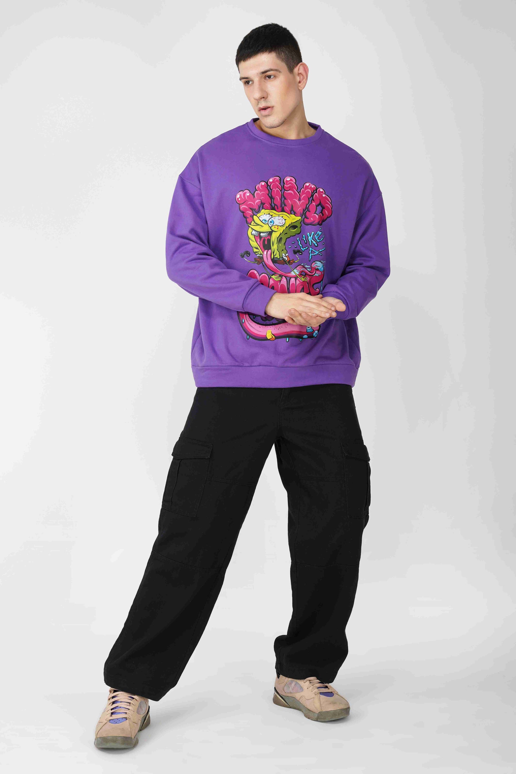 SpongeBob: Mind Like A Sponge Oversized Sweatshirt