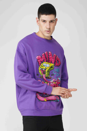 SpongeBob: Mind Like A Sponge Oversized Men's Sweatshirt