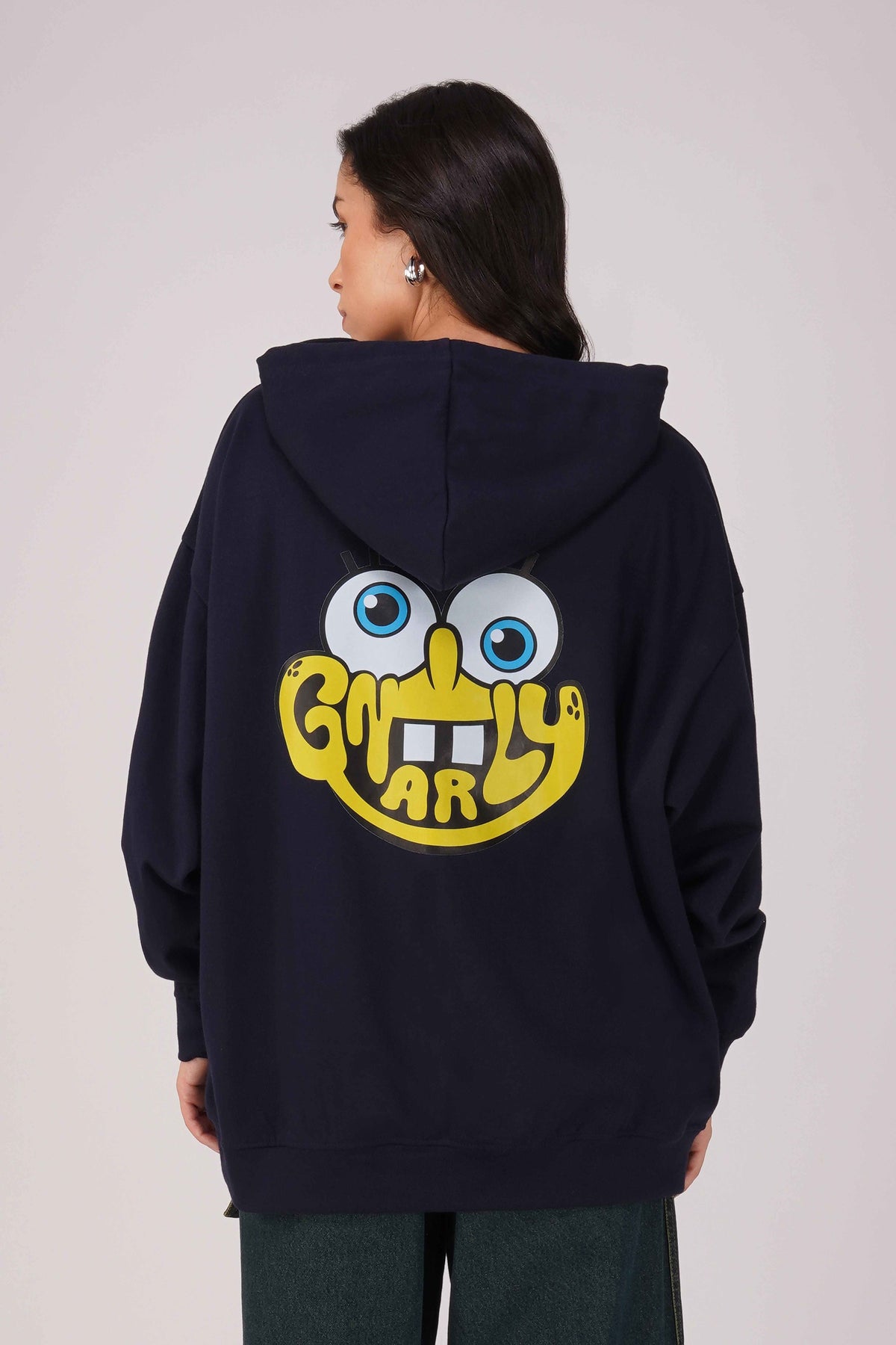 SpongeBob: Gnarly Printed Oversized Hoodie