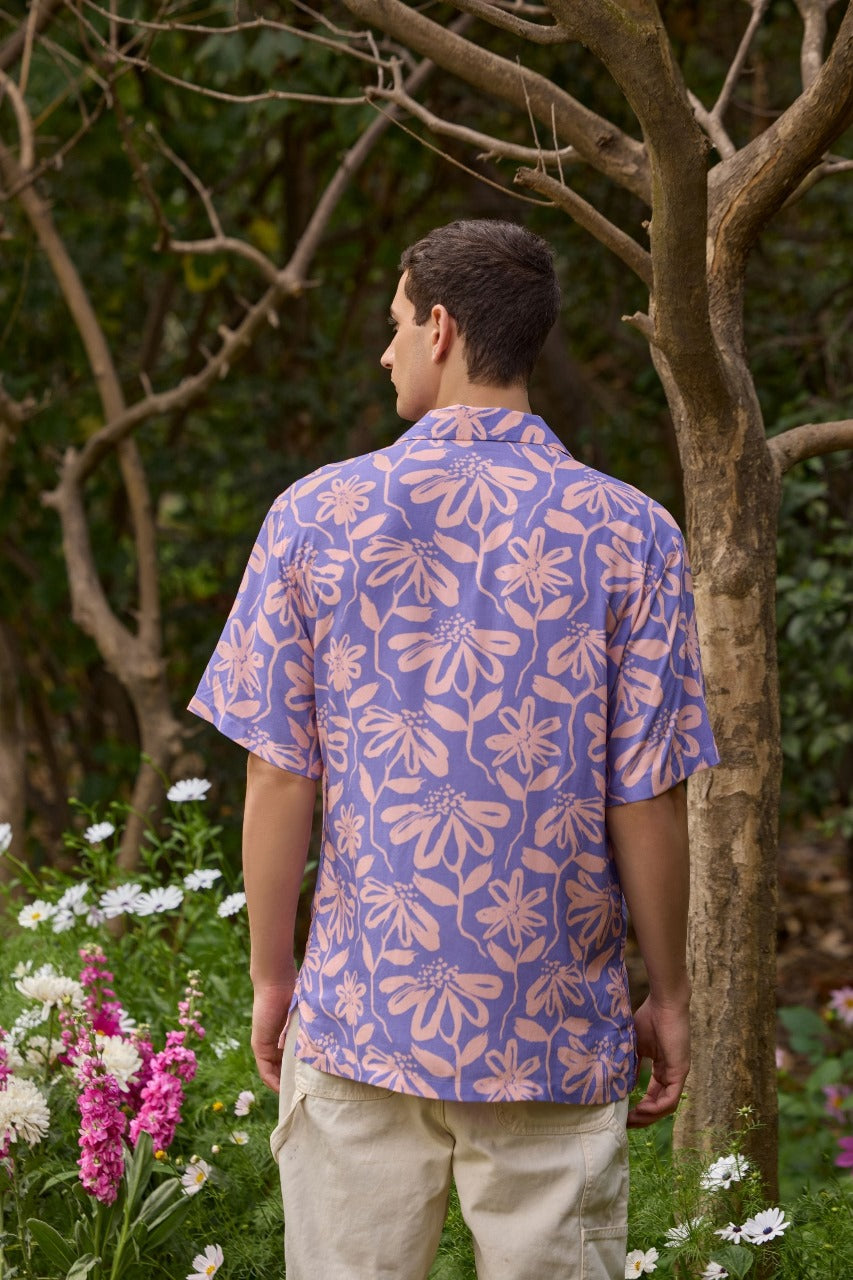 Floral Bliss Rayon Shirt