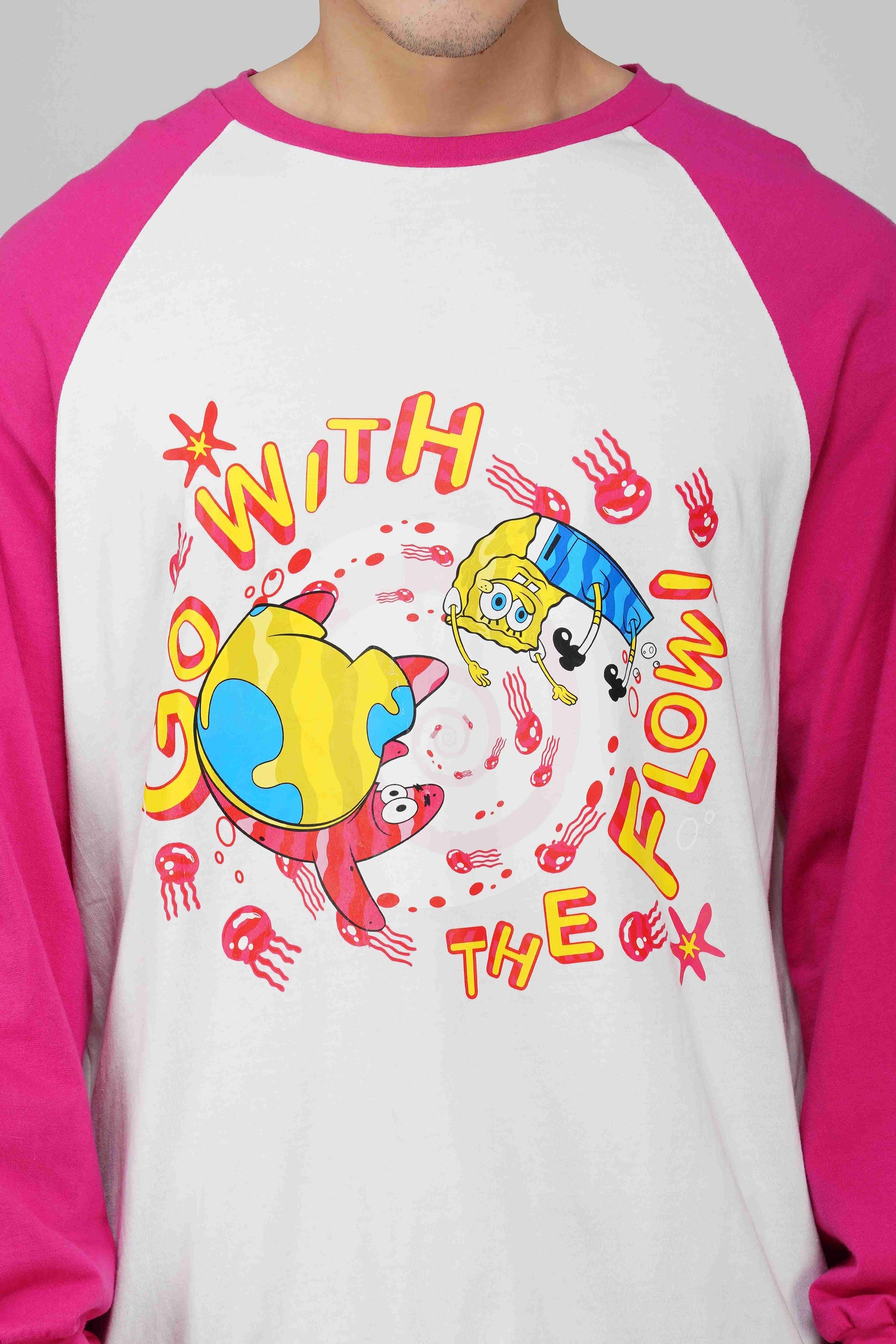 SpongeBob: Go with the Flow Men's T-shirt