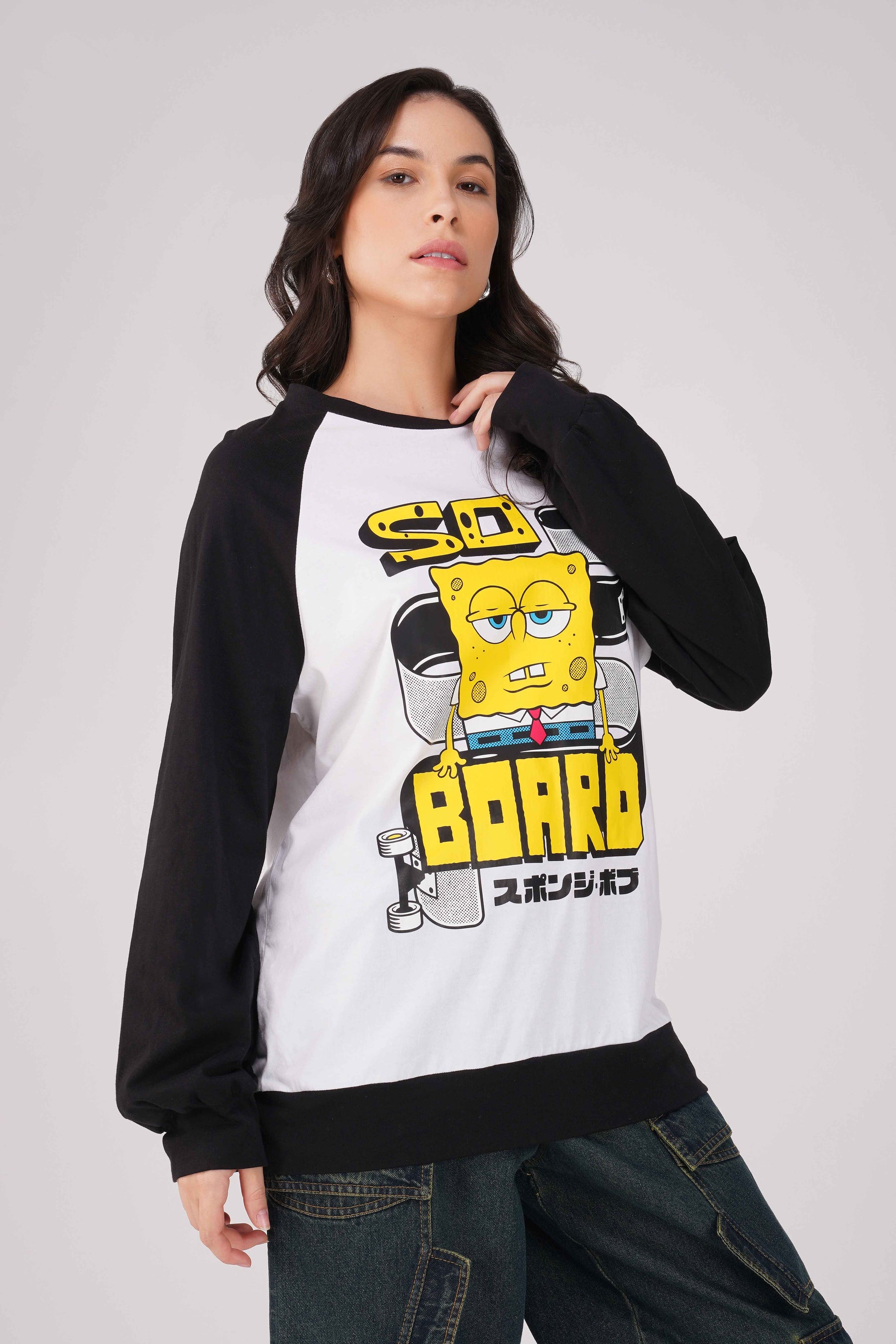 SpongeBob: So Board Printed T-shirt