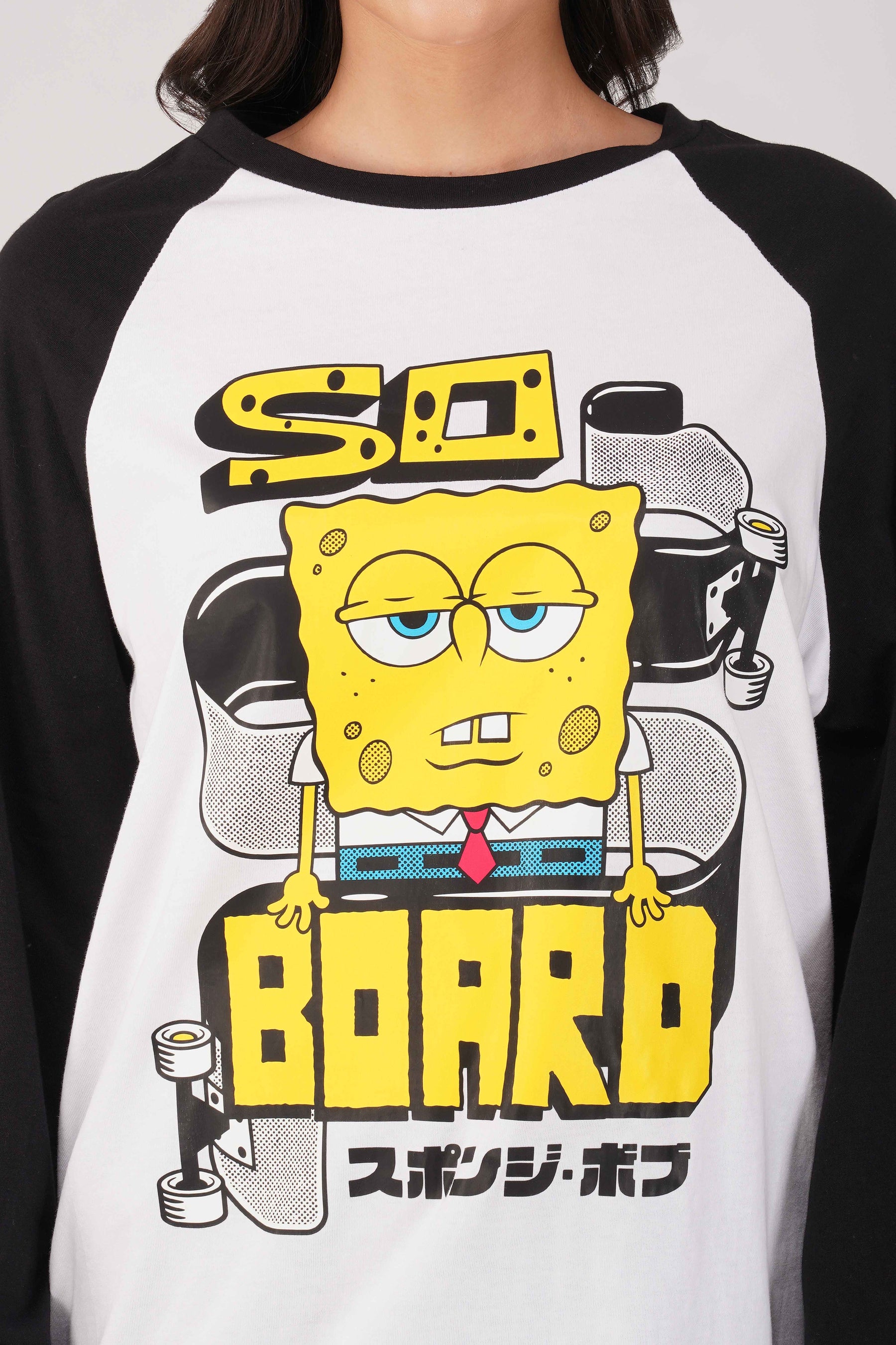 SpongeBob: So Board Printed T-shirt