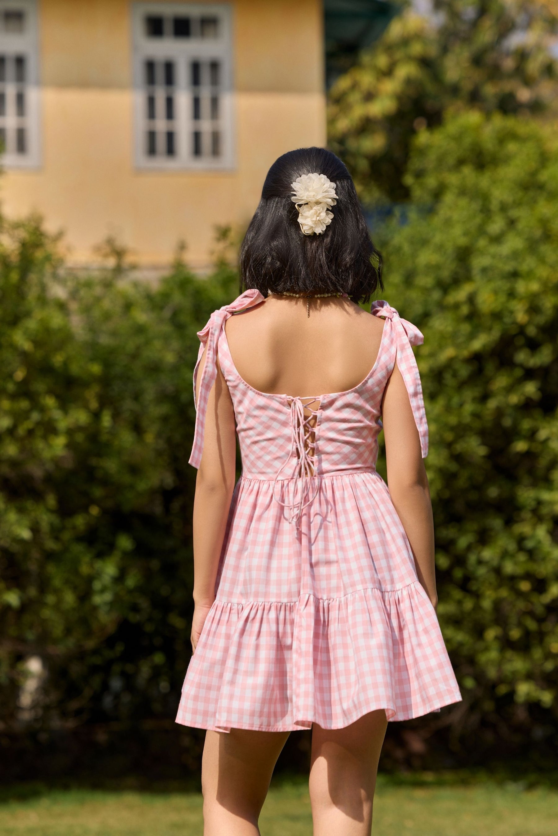 Ladies Dresses Pink And White Gingham Dress Pink Chic Gingham Mini Dress Ladies Dresses Pink And White Gingham Dress Pink Chic Gingham Mini Dress