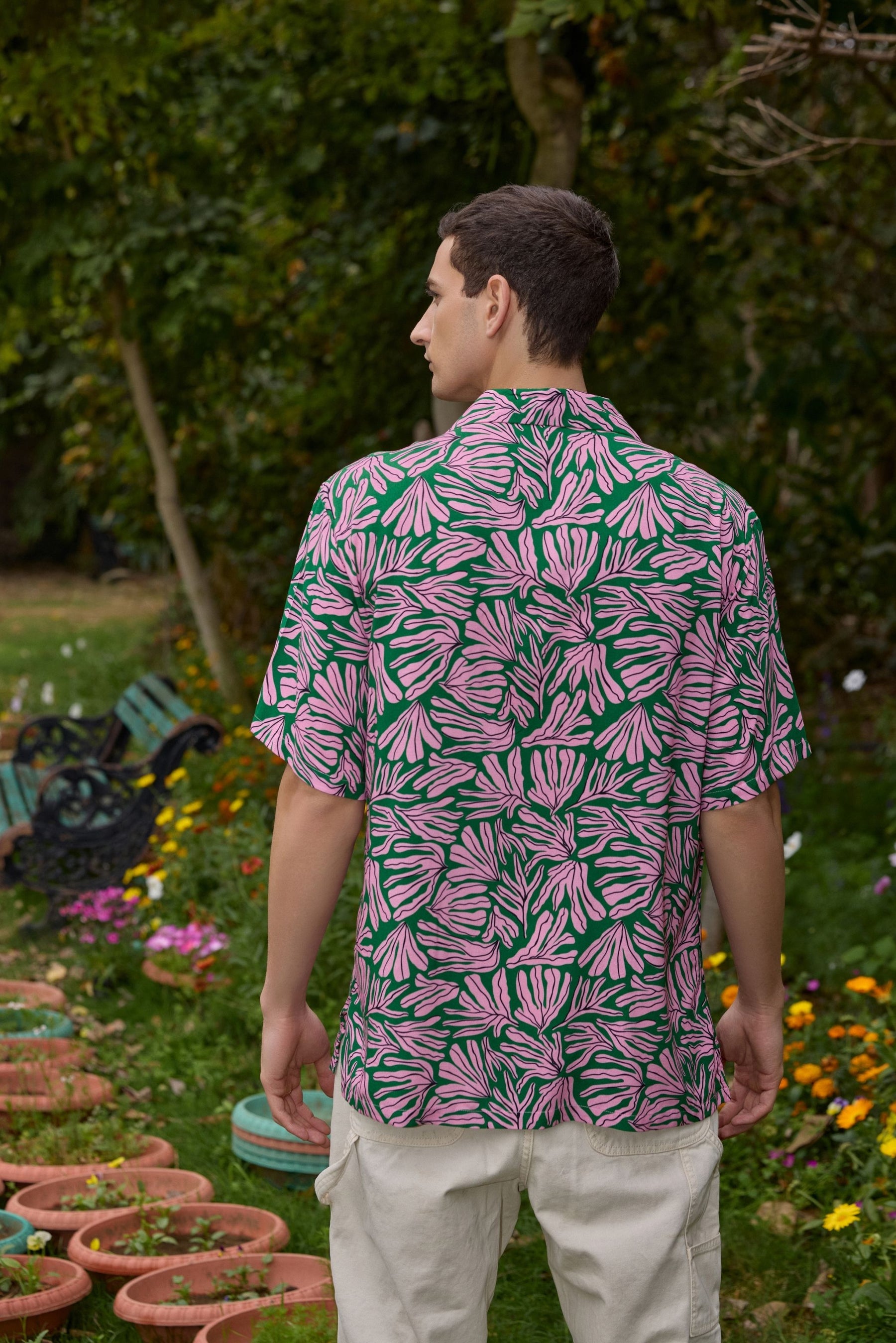 Tropical Bloom Floral Shirt