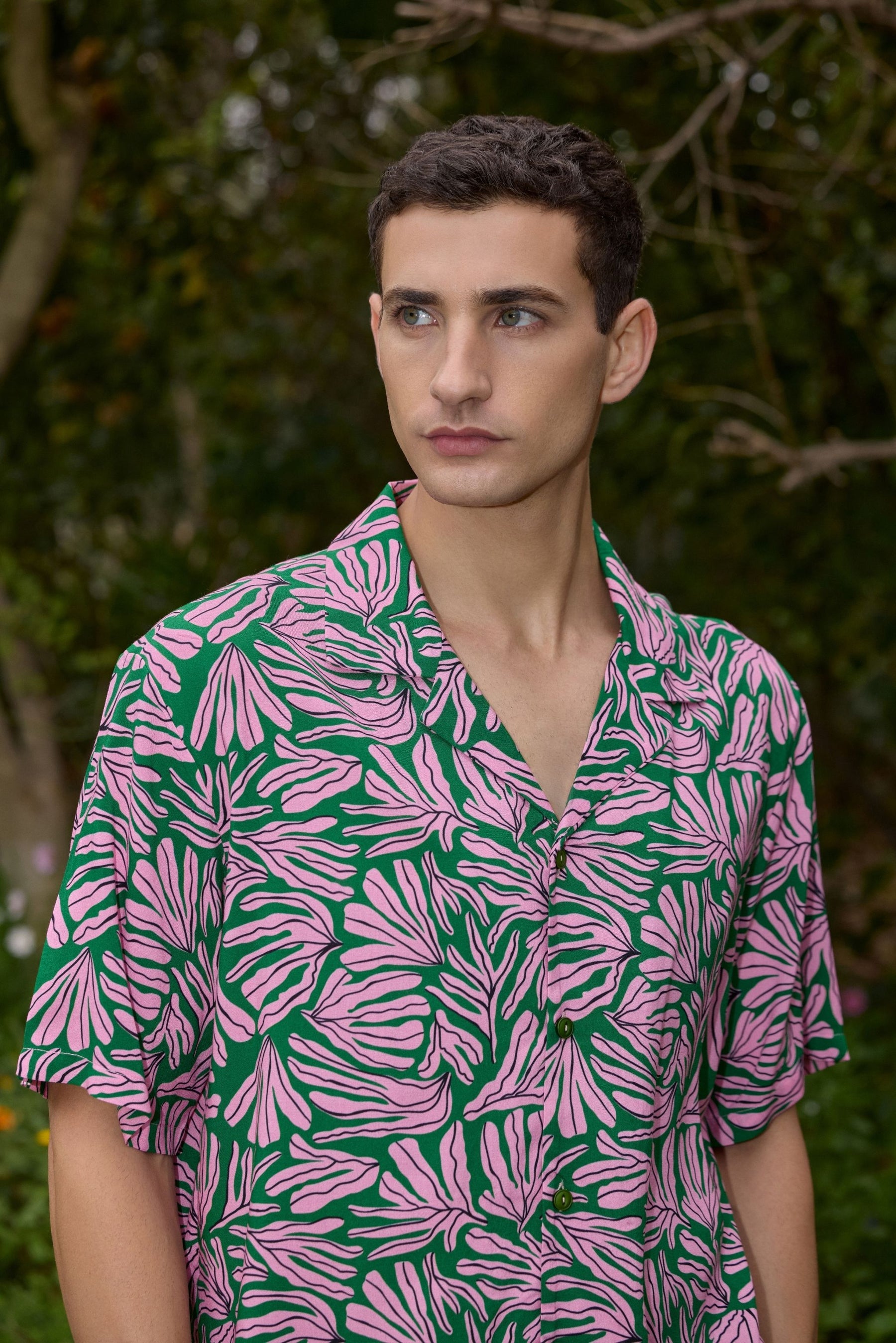 Tropical Bloom Floral Shirt