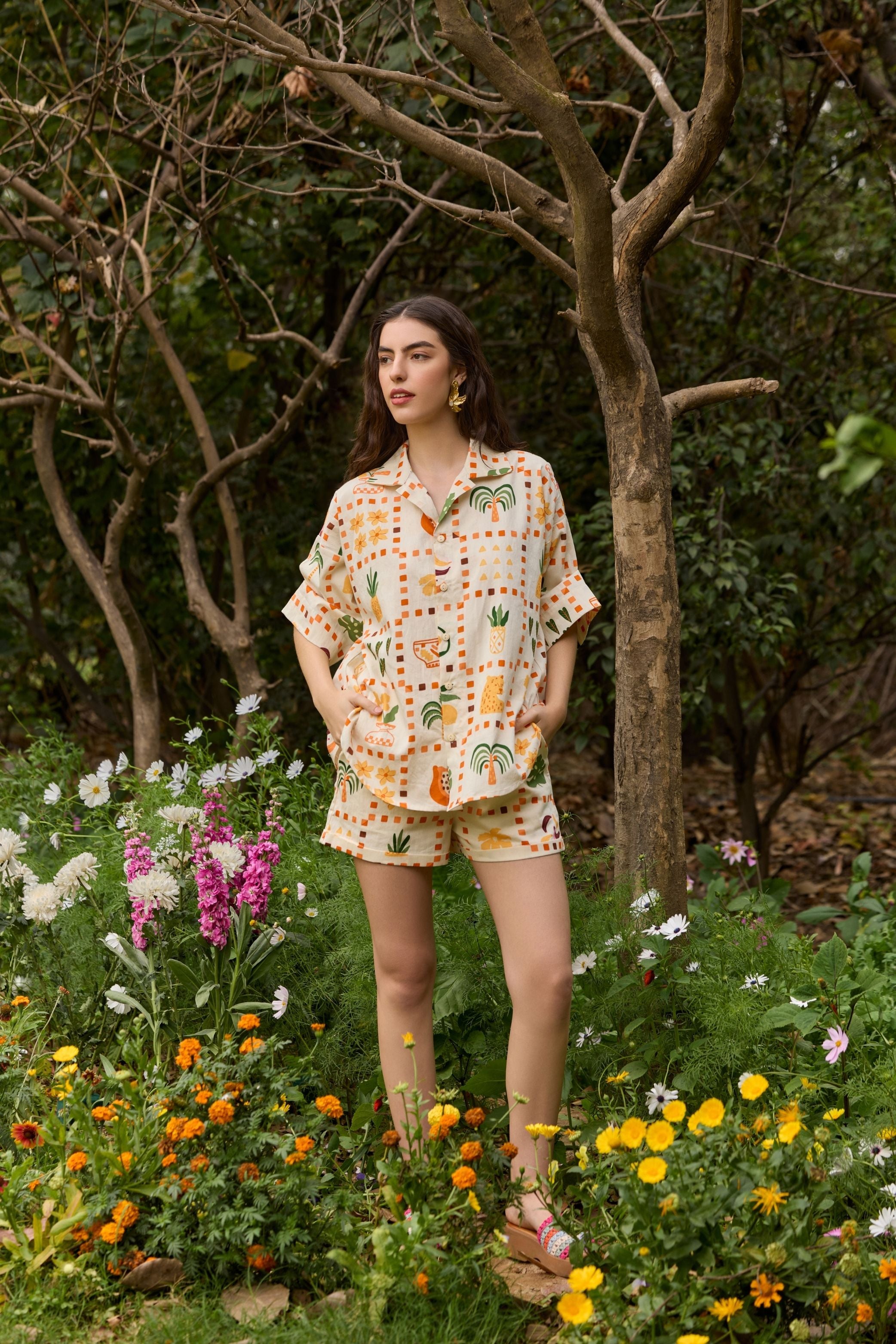 Printed Co-ord Set