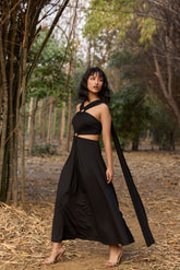 Multi-Styling Black Dress