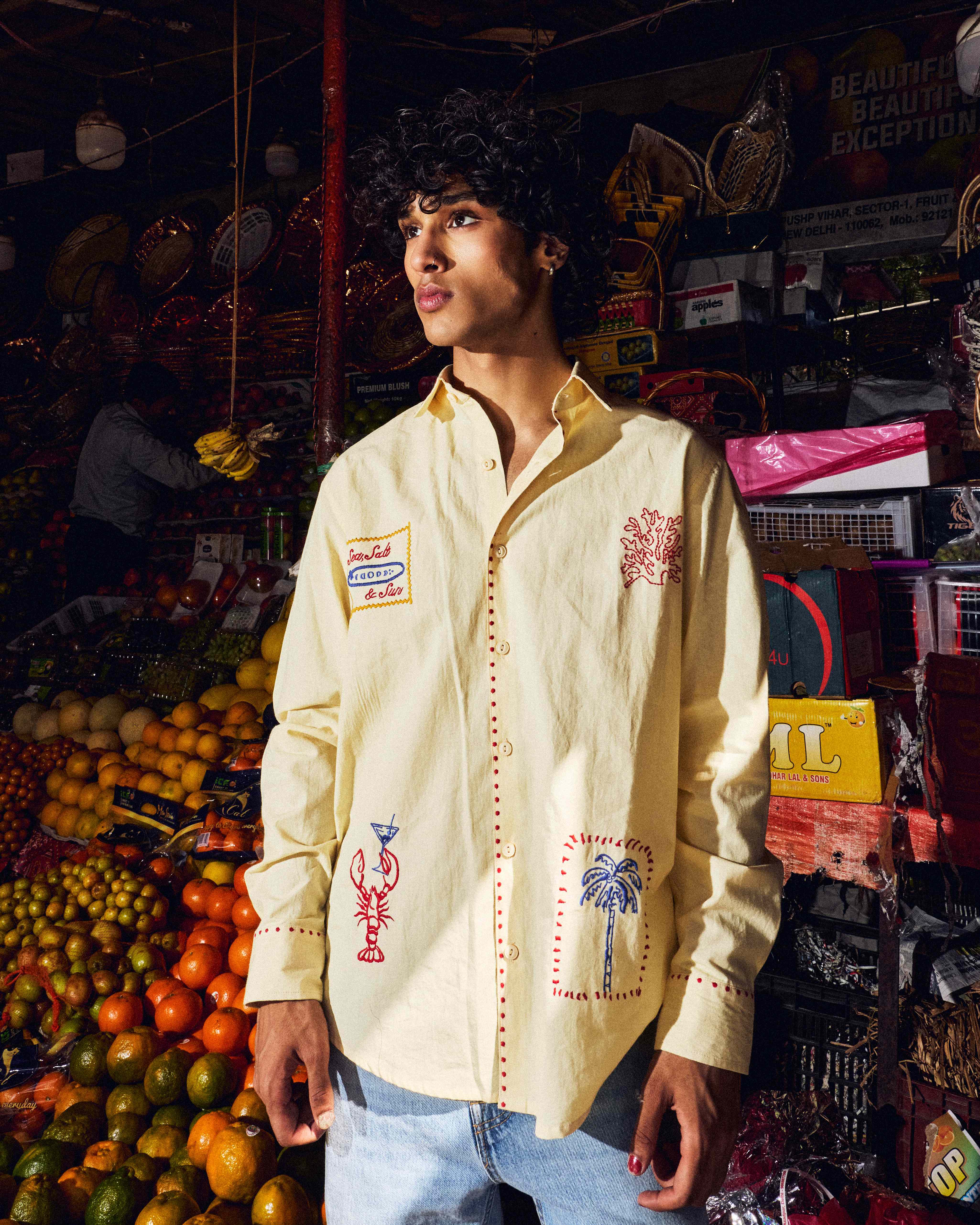 The Palm & Lobster Summer Shirt