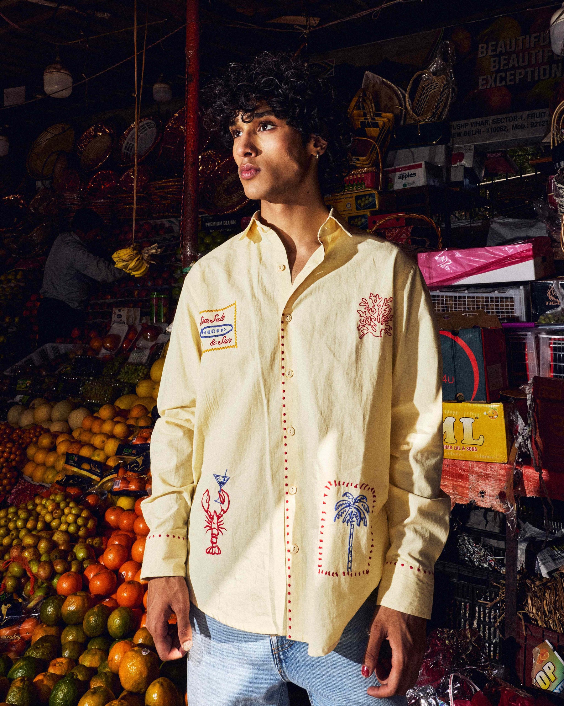 The Palm & Lobster Summer Shirt