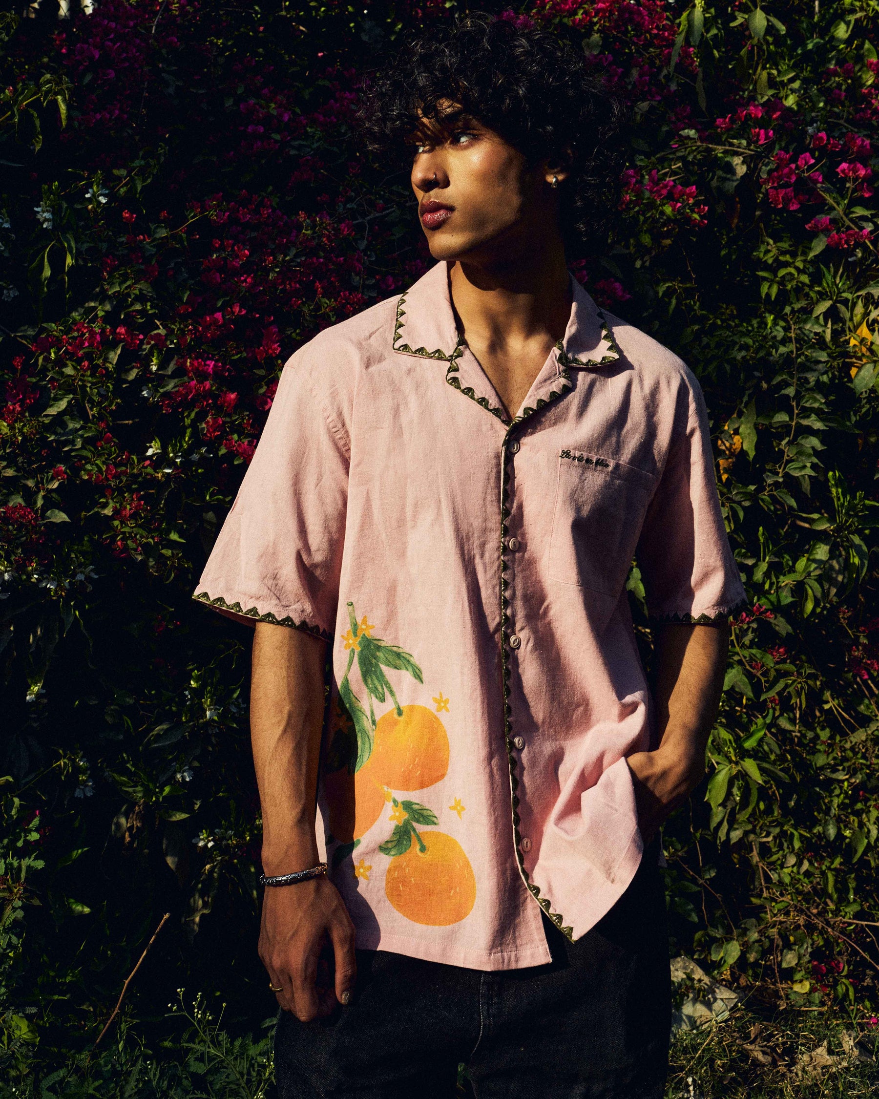Citrus Blush Resort Shirt