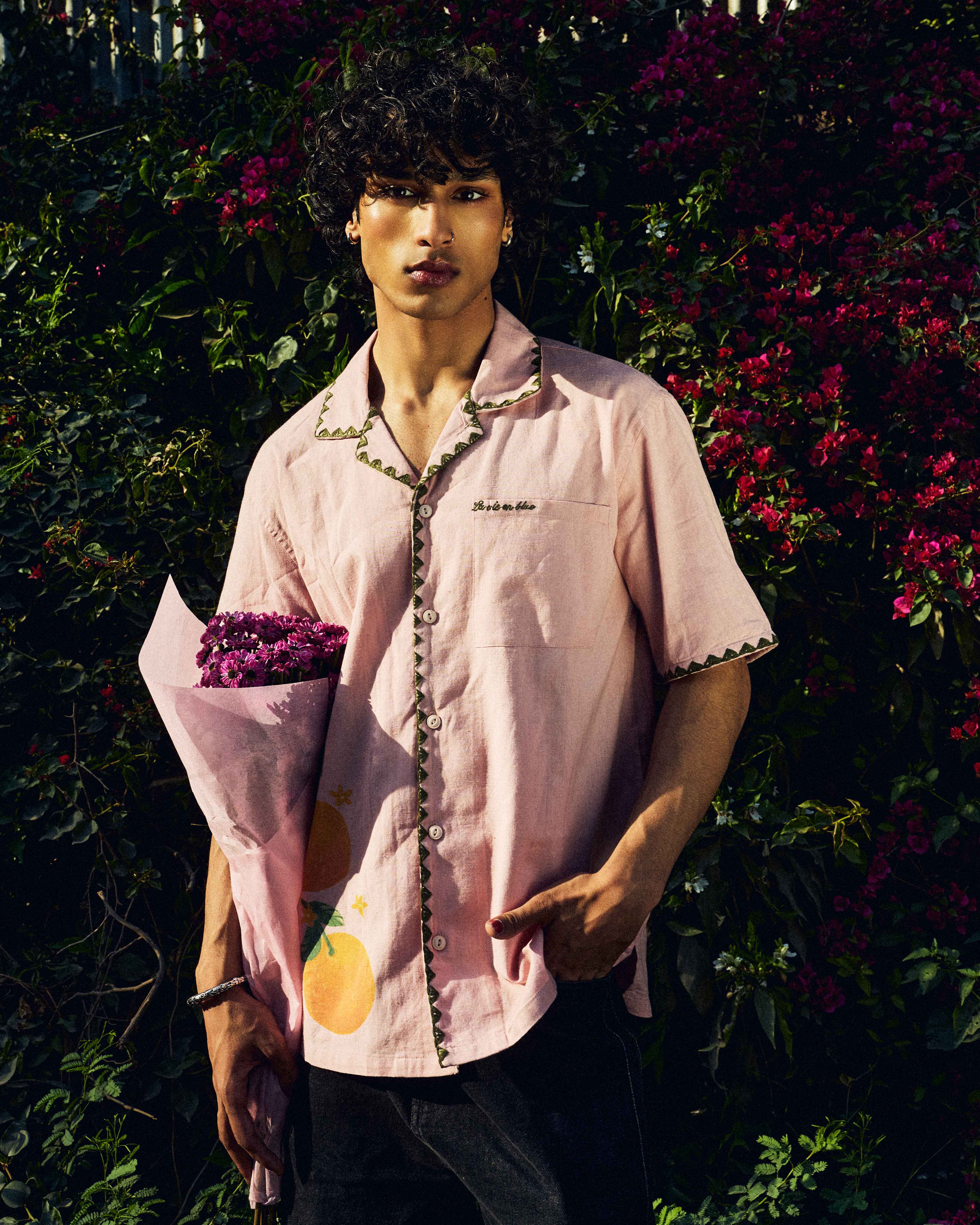 Citrus Blush Resort Shirt