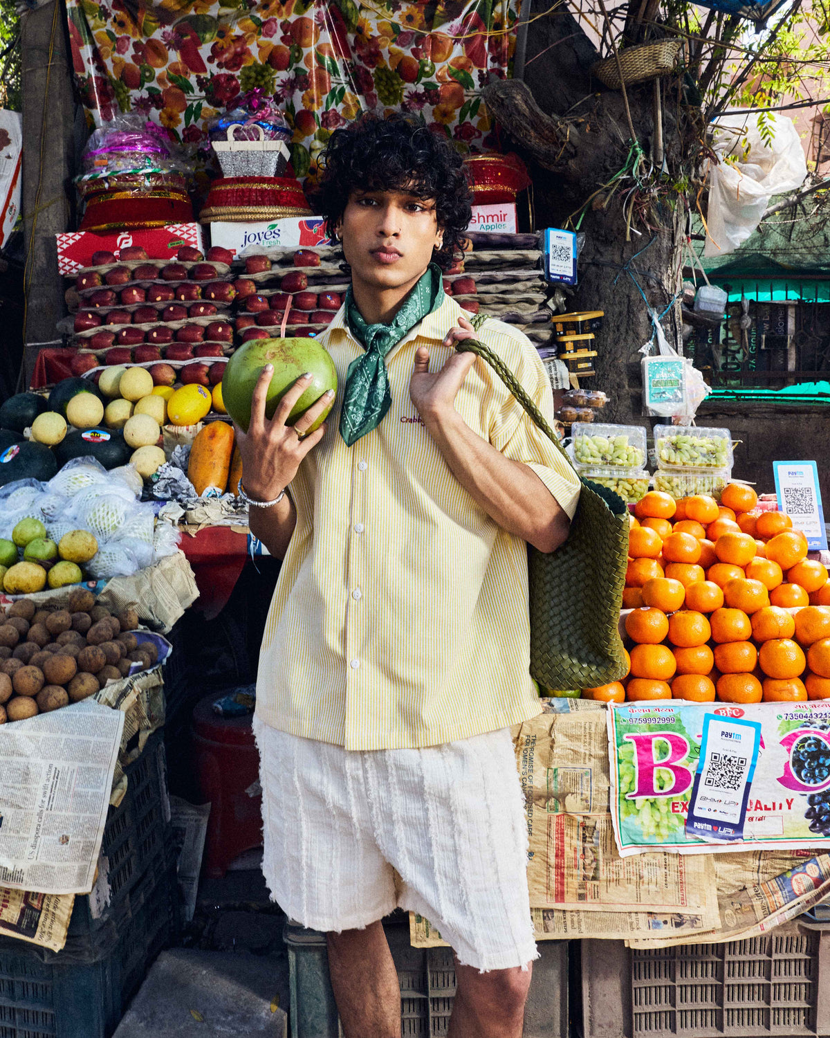 A Little Crabby Striped Resort Shirt