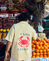 A Little Crabby Striped Resort Shirt