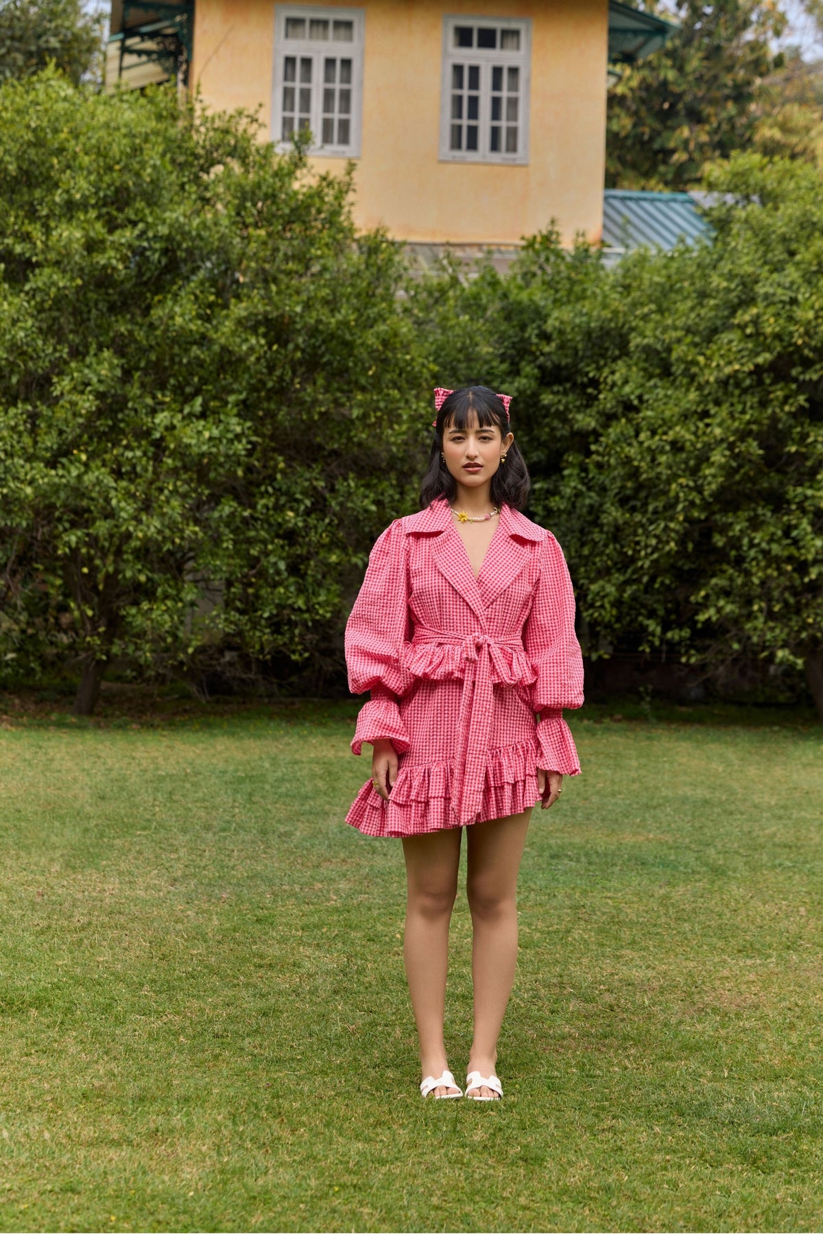 Red Gingham Dress