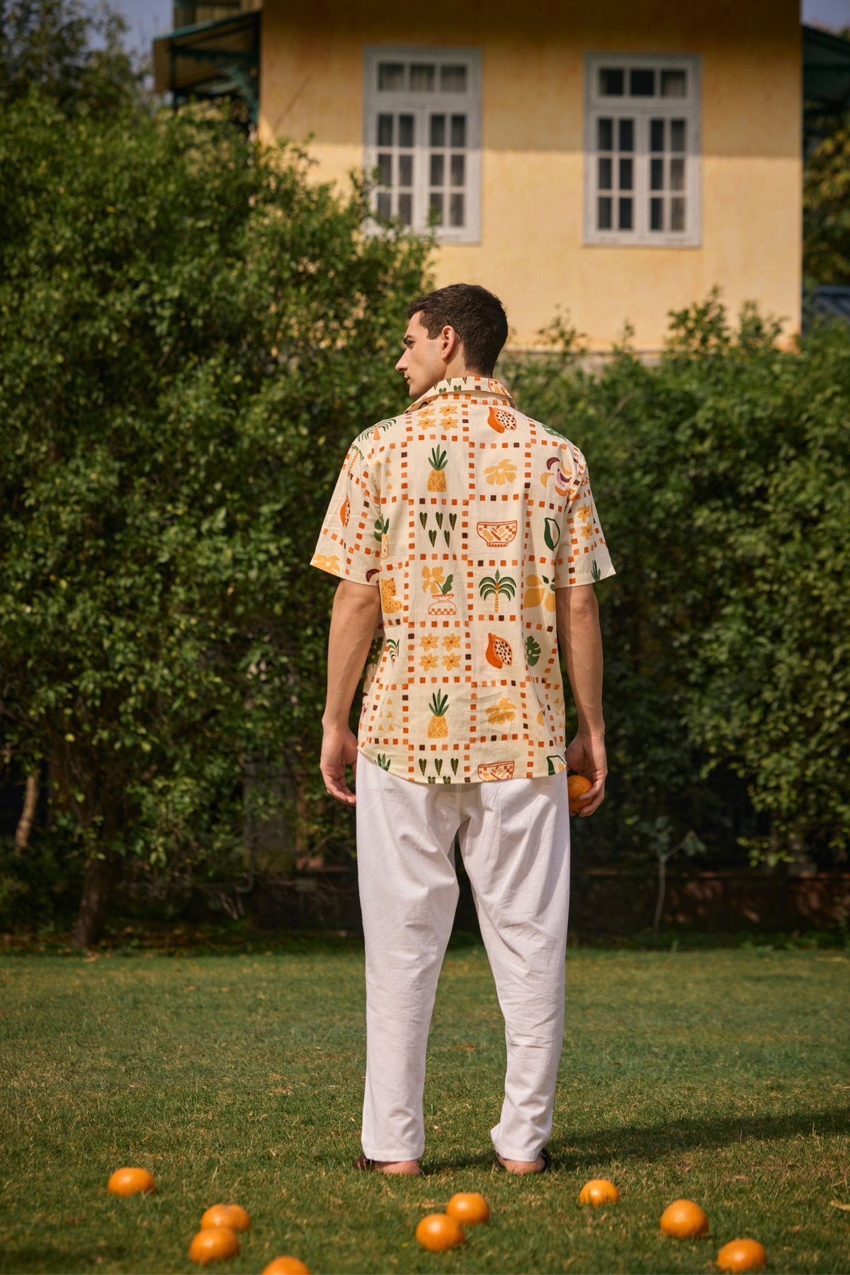 Botanical Print Shirt