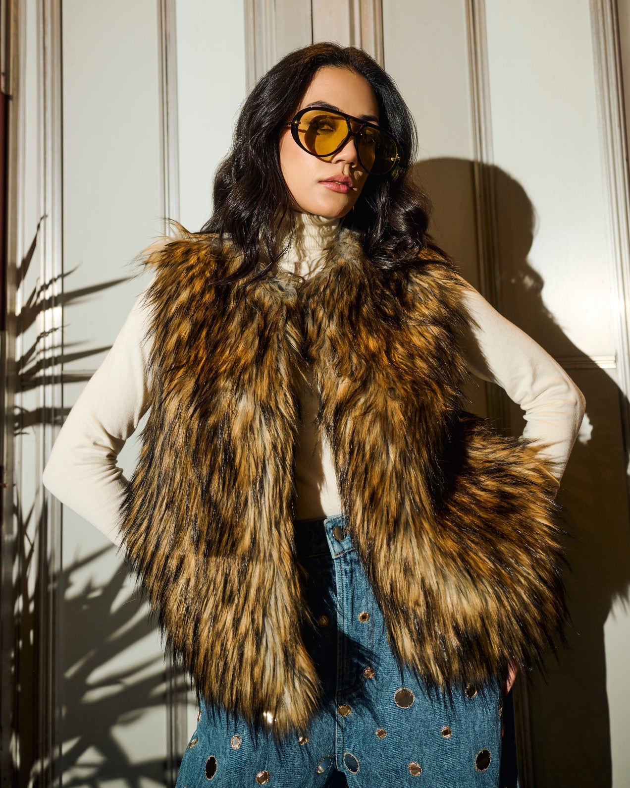 Wild Luxe Faux Fur Vest