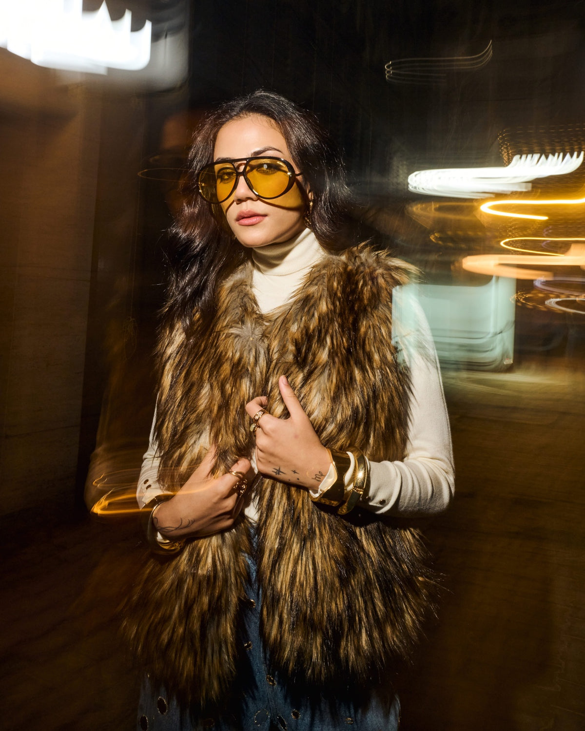 Wild Luxe Faux Fur Vest