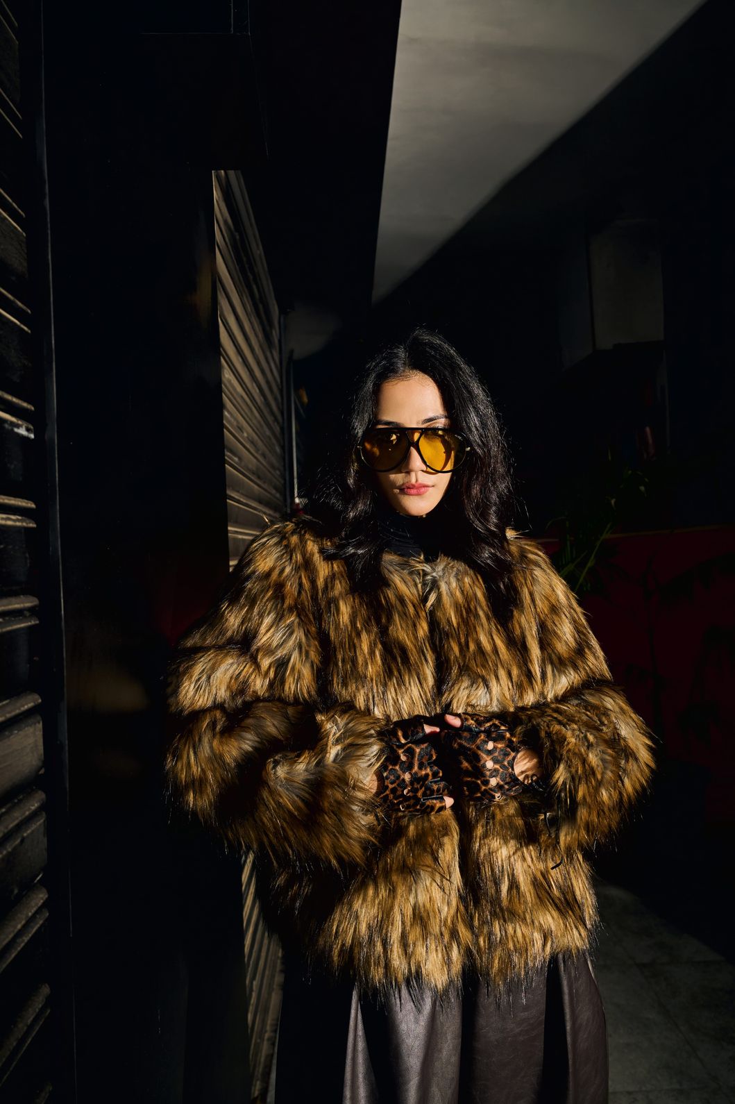 Wild Luxe Faux Fur Jacket