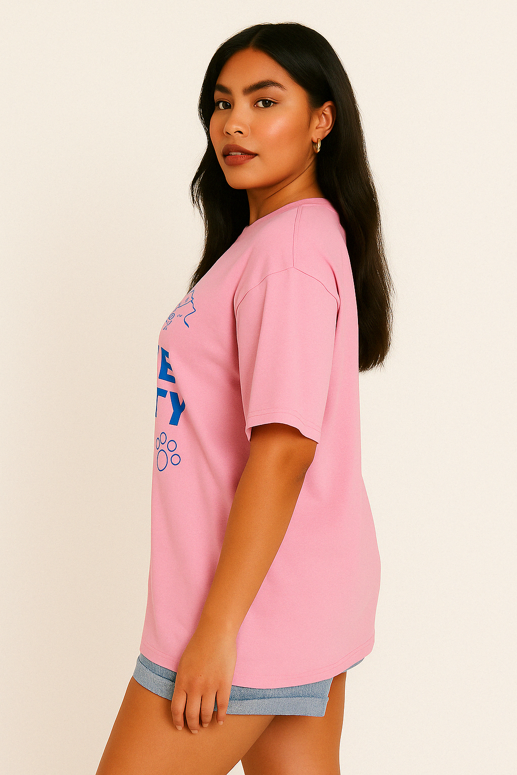 Garfield Some Quality Meow Time Oversized T-Shirt