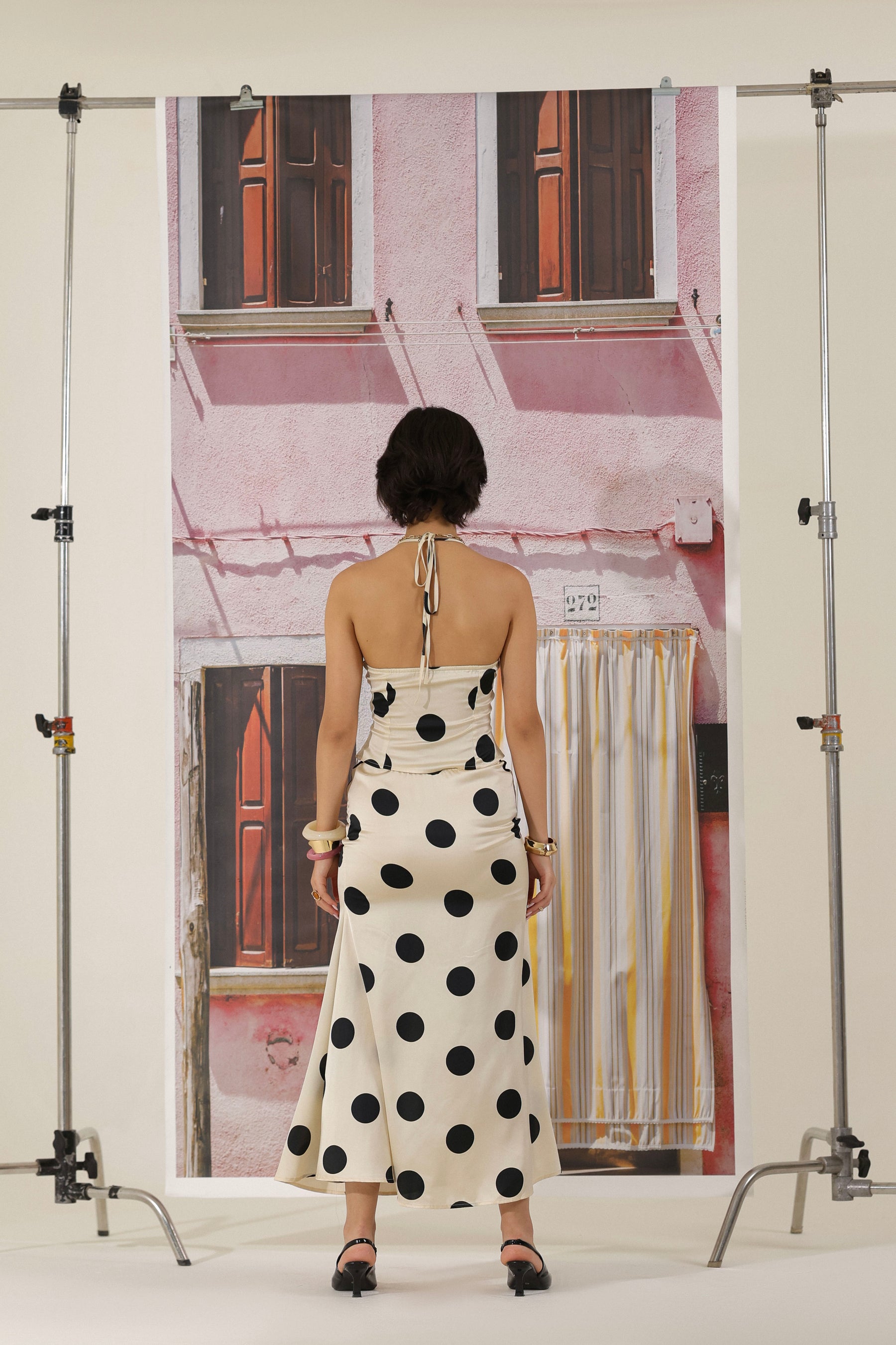 Espresso Martini Polka Dot Skirt