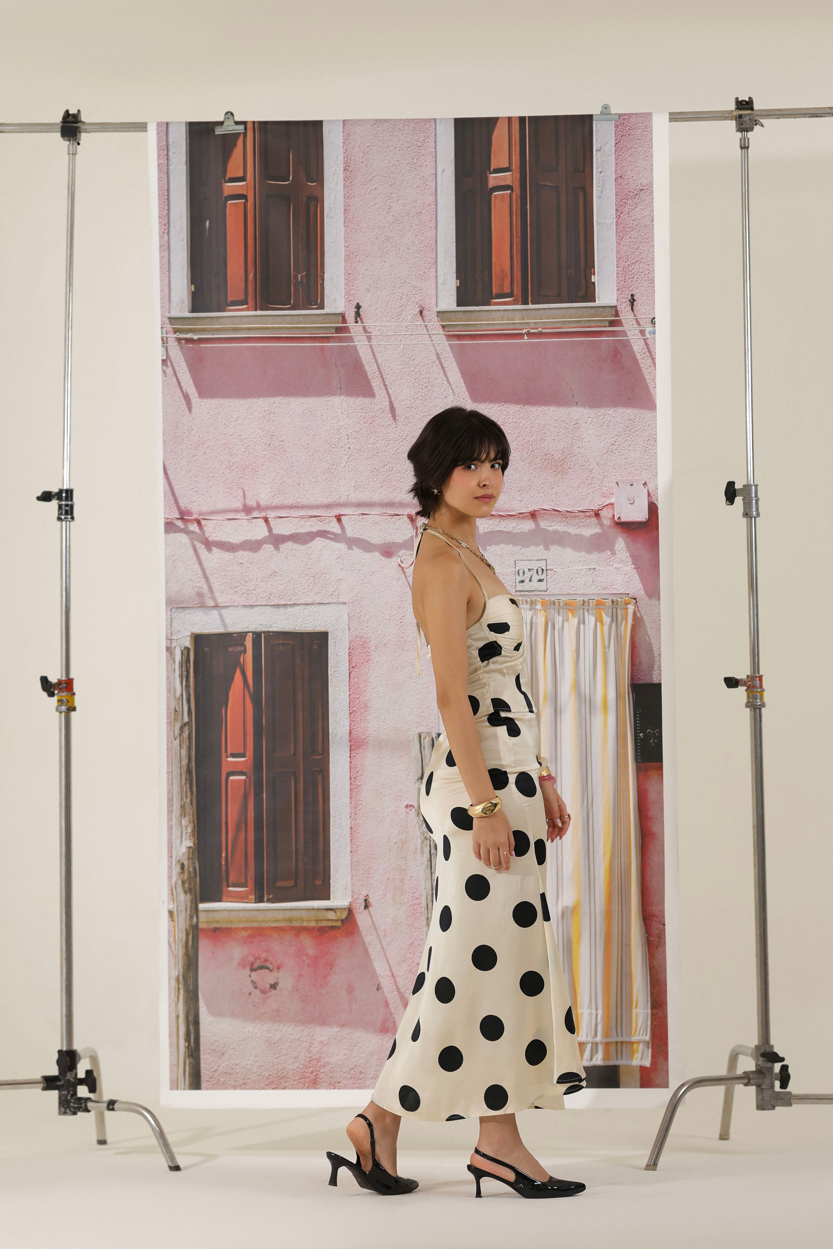 Espresso Martini Polka Dot Co-Ord Set