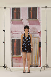 Cocoa Sky Polka Mini Dress