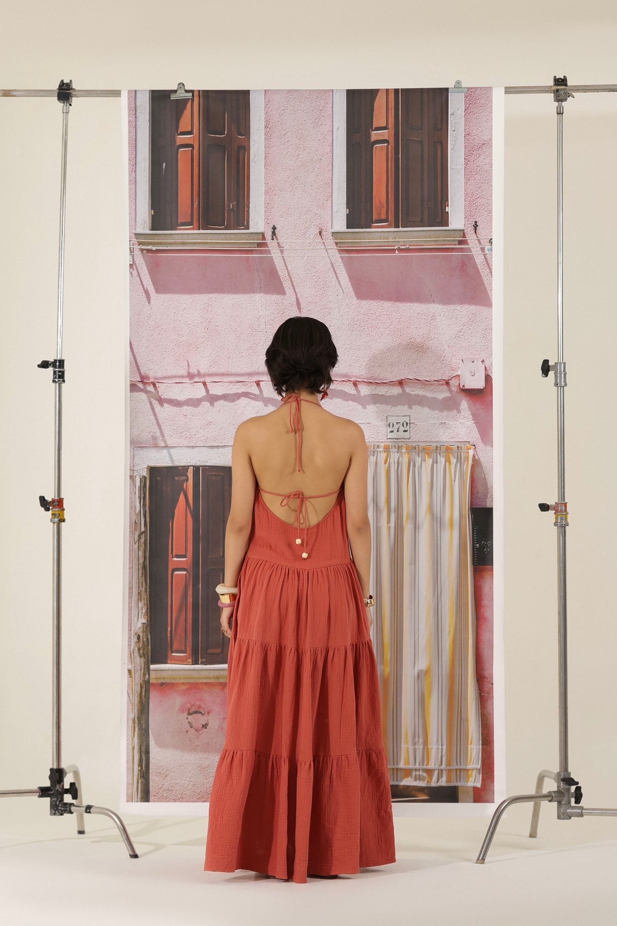 Cinnamon Coast Maxi Dress
